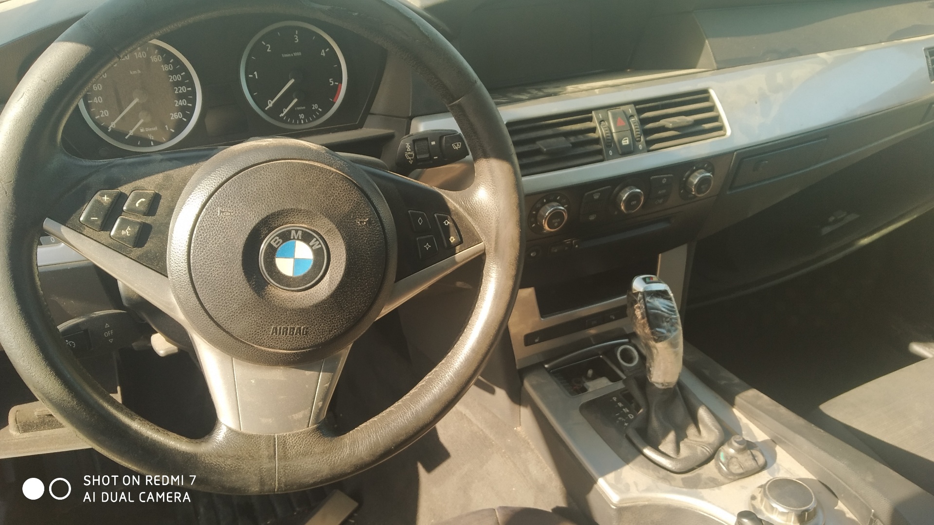 BMW 5 Series E60/E61 (2003-2010) Priekinių kairių durų spyna 7167071 22748525