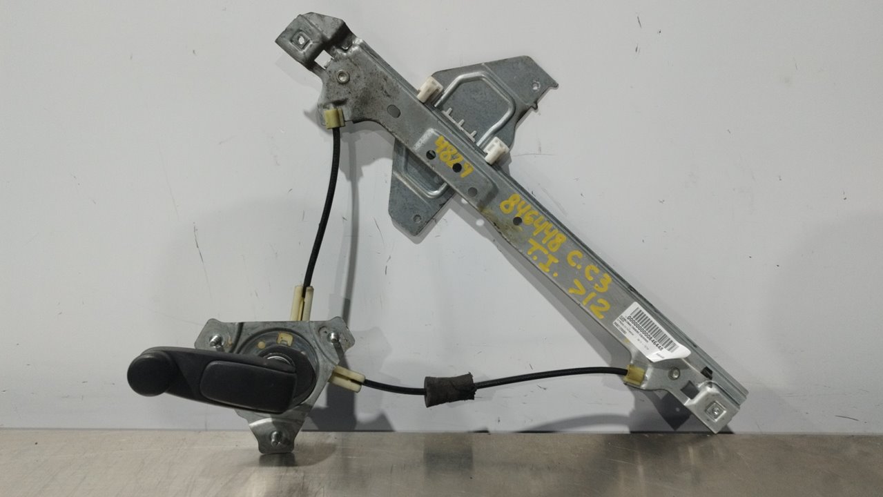 CITROËN C3 1 generation (2002-2010) Rear left door window lifter 9683129080 25246821