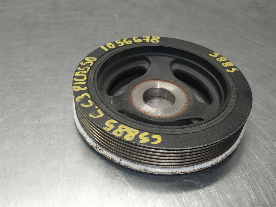 Polea cigueñal 9654961080 de Citroen C3 picasso 2009-2010 - pieza usada