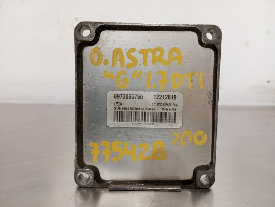 OPEL Astra H (2004-2014) Engine Control Unit ECU 897306575112212819 25893920