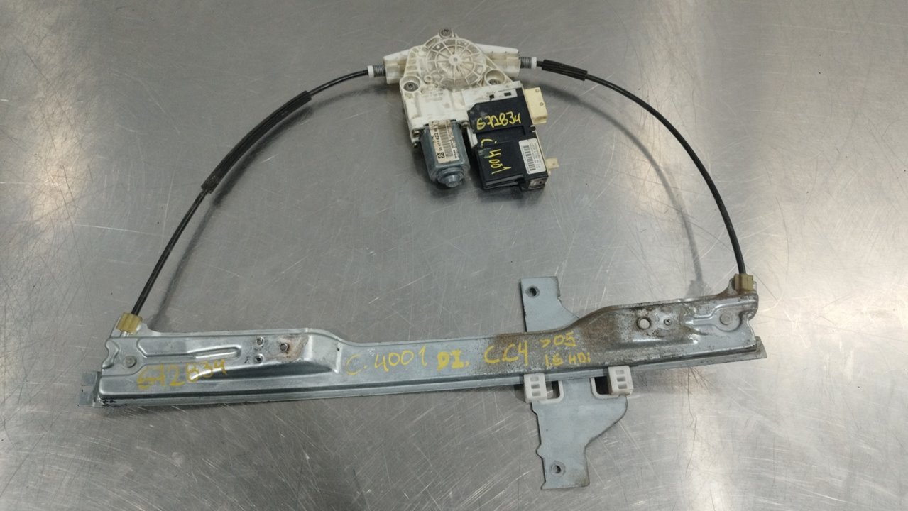 CITROËN C4 1 generation (2004-2011) Front Left Door Window Regulator 9647442280 25892606