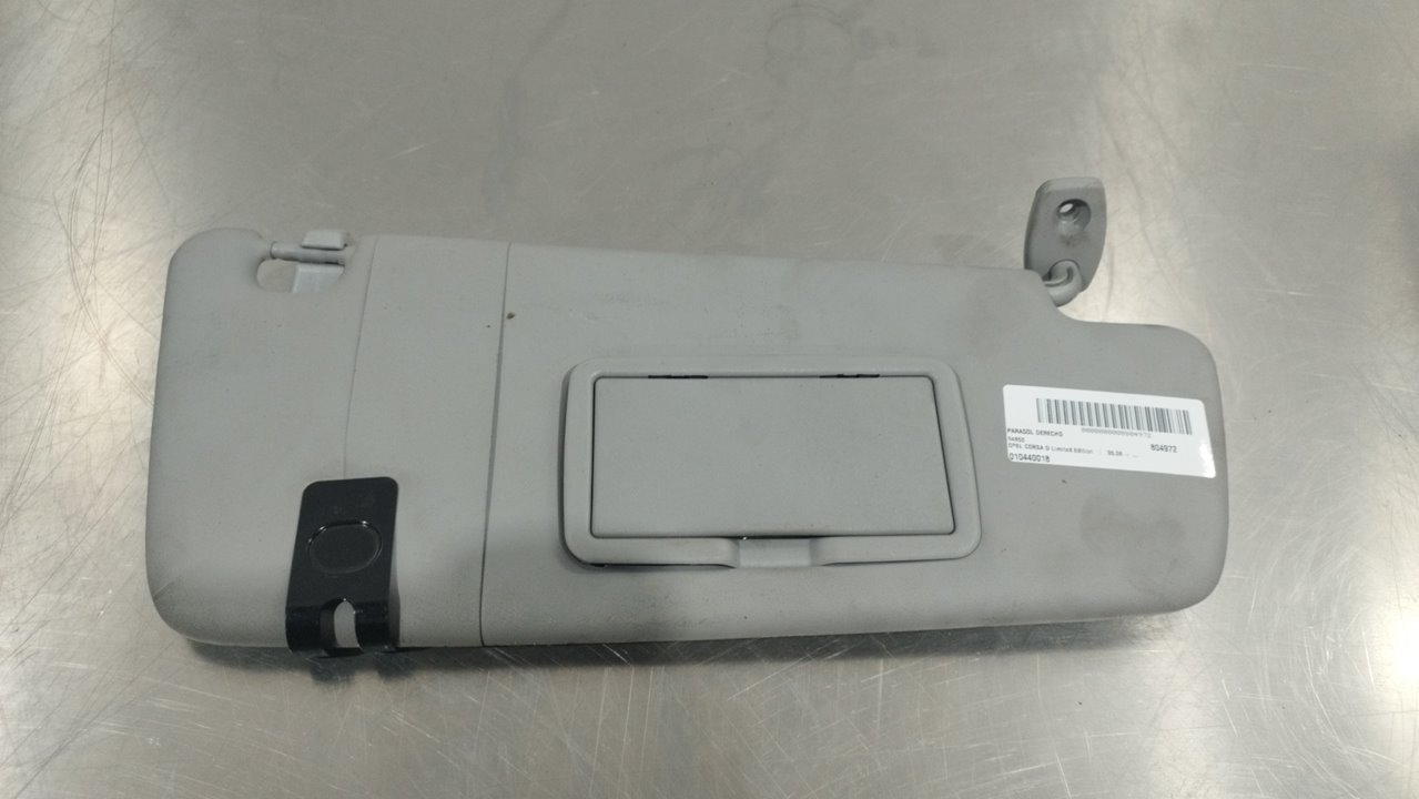 OPEL Corsa D (2006-2020) Right Side Sun Visor 010440018 24926689