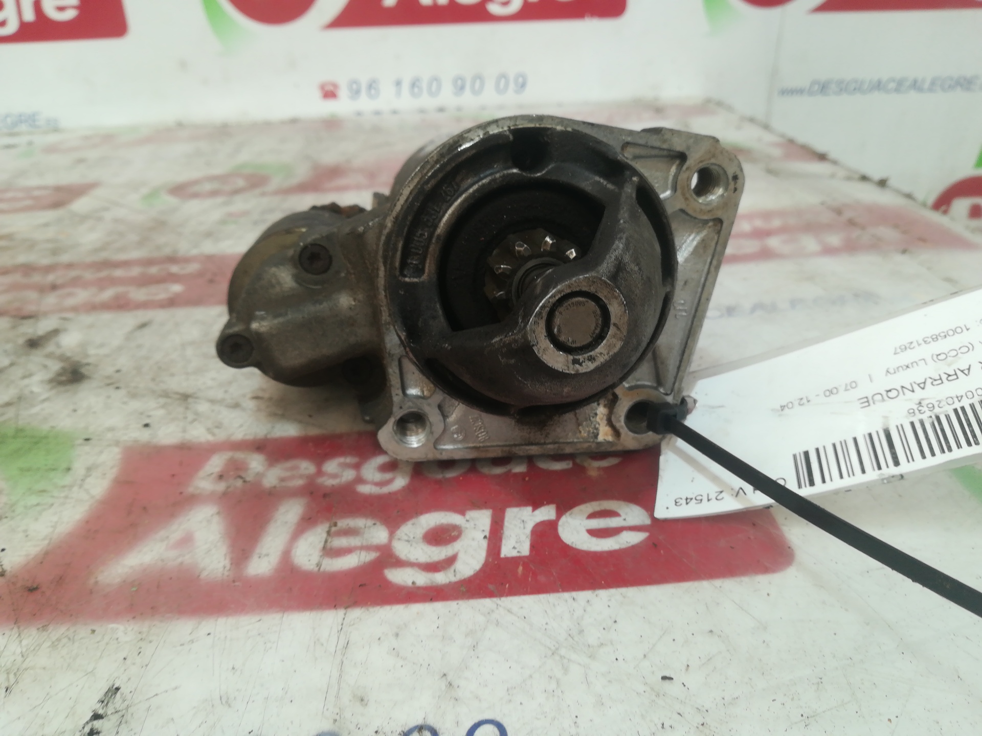 FORD Ka 1 generation (1996-2008) Starter Motor 1005831267 24809952