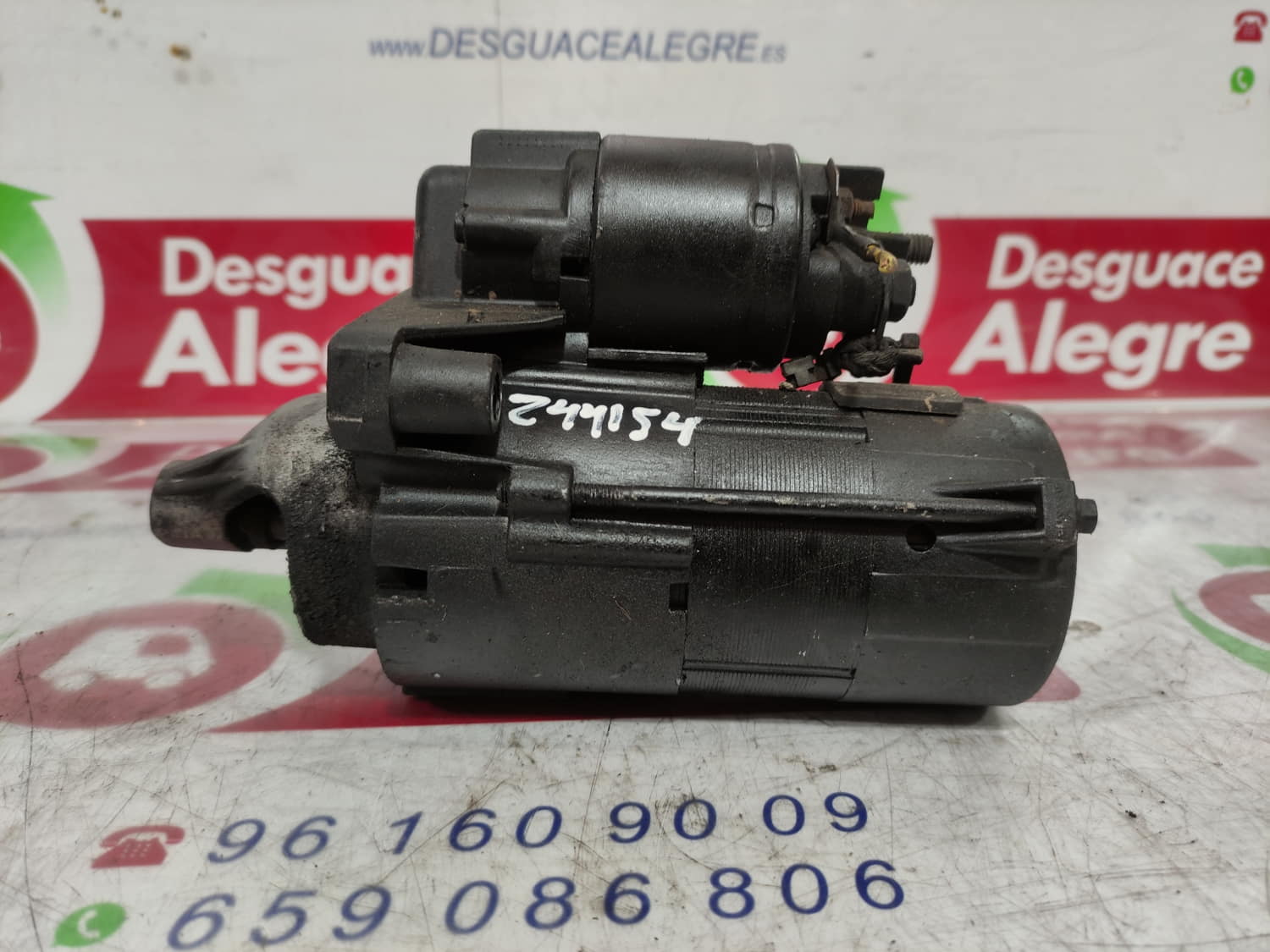 PEUGEOT 407 1 generation (2004-2010) Starter Motor 5802EG 24792841