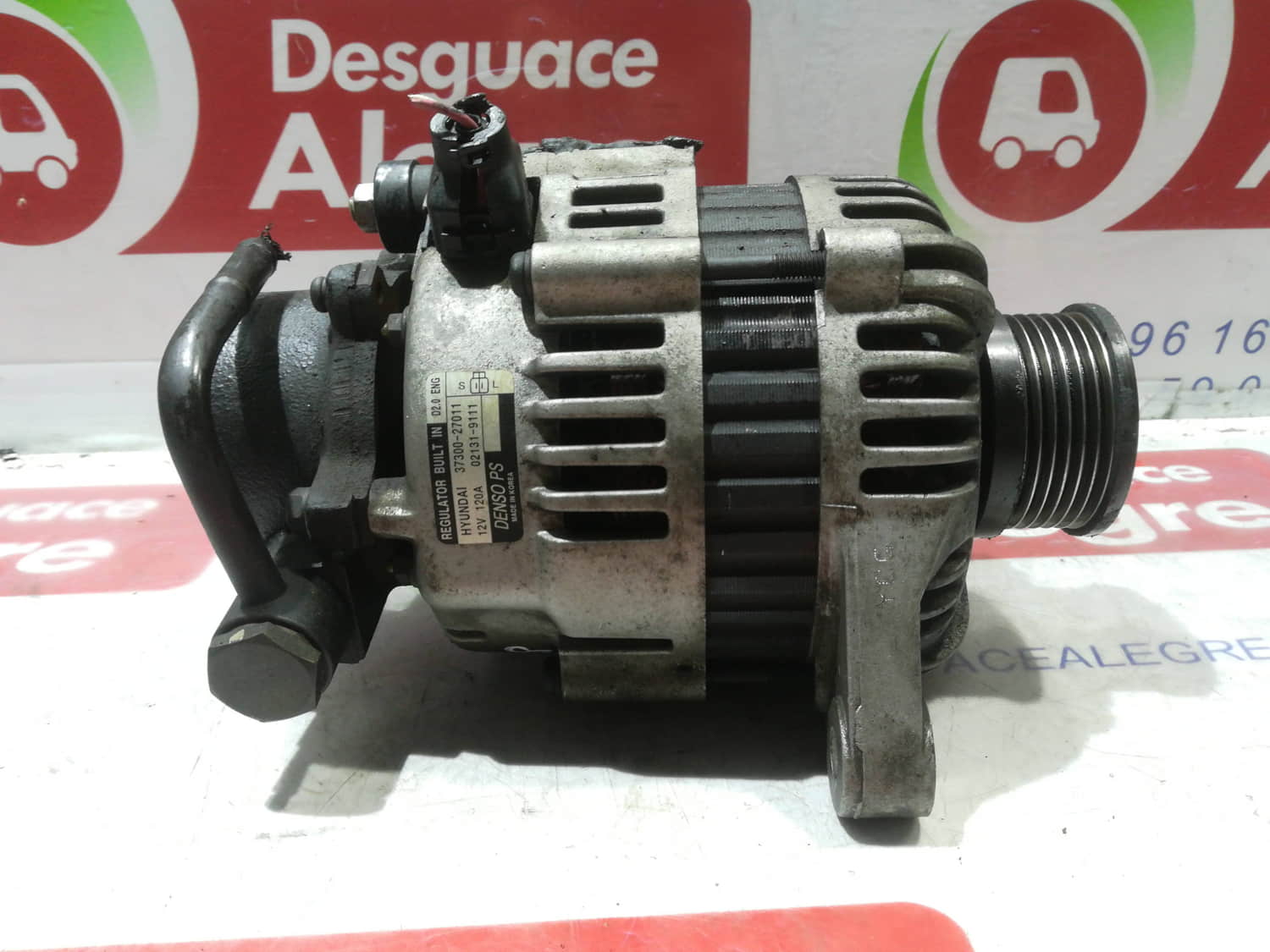 KIA Carens 2 generation (2002-2006) Alternator 3730027011 24798382