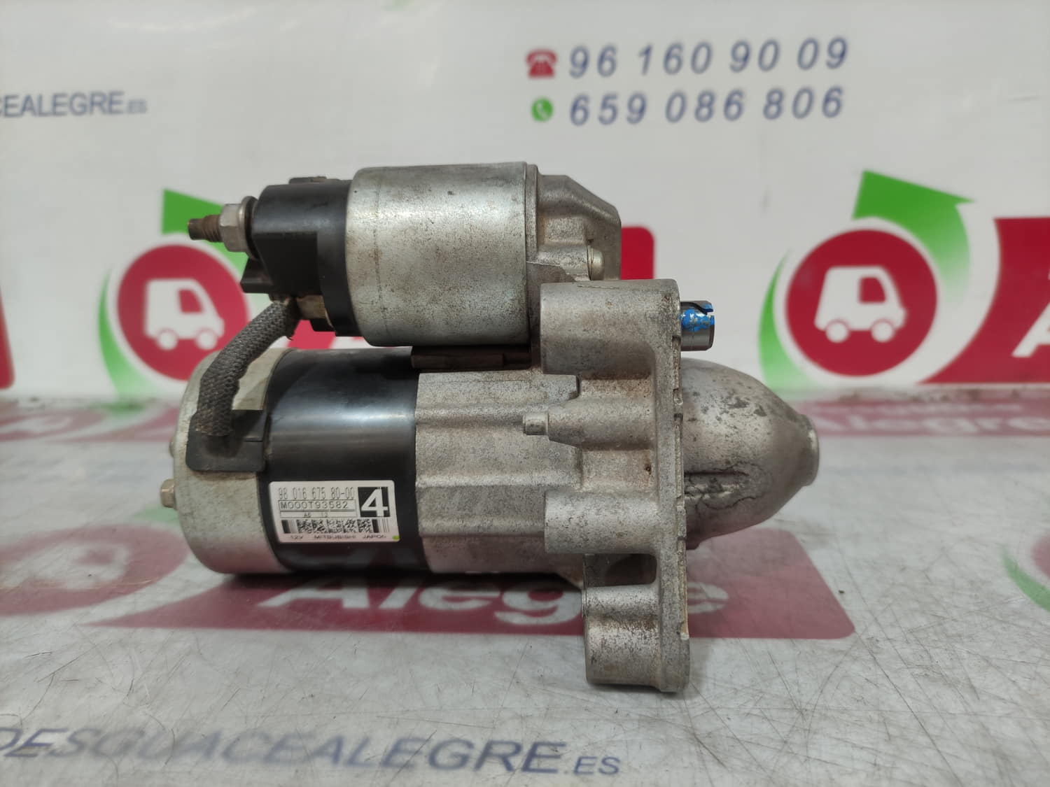 CITROËN C4 2 generation (2010-2024) Starter Motor 9801667580 24803585