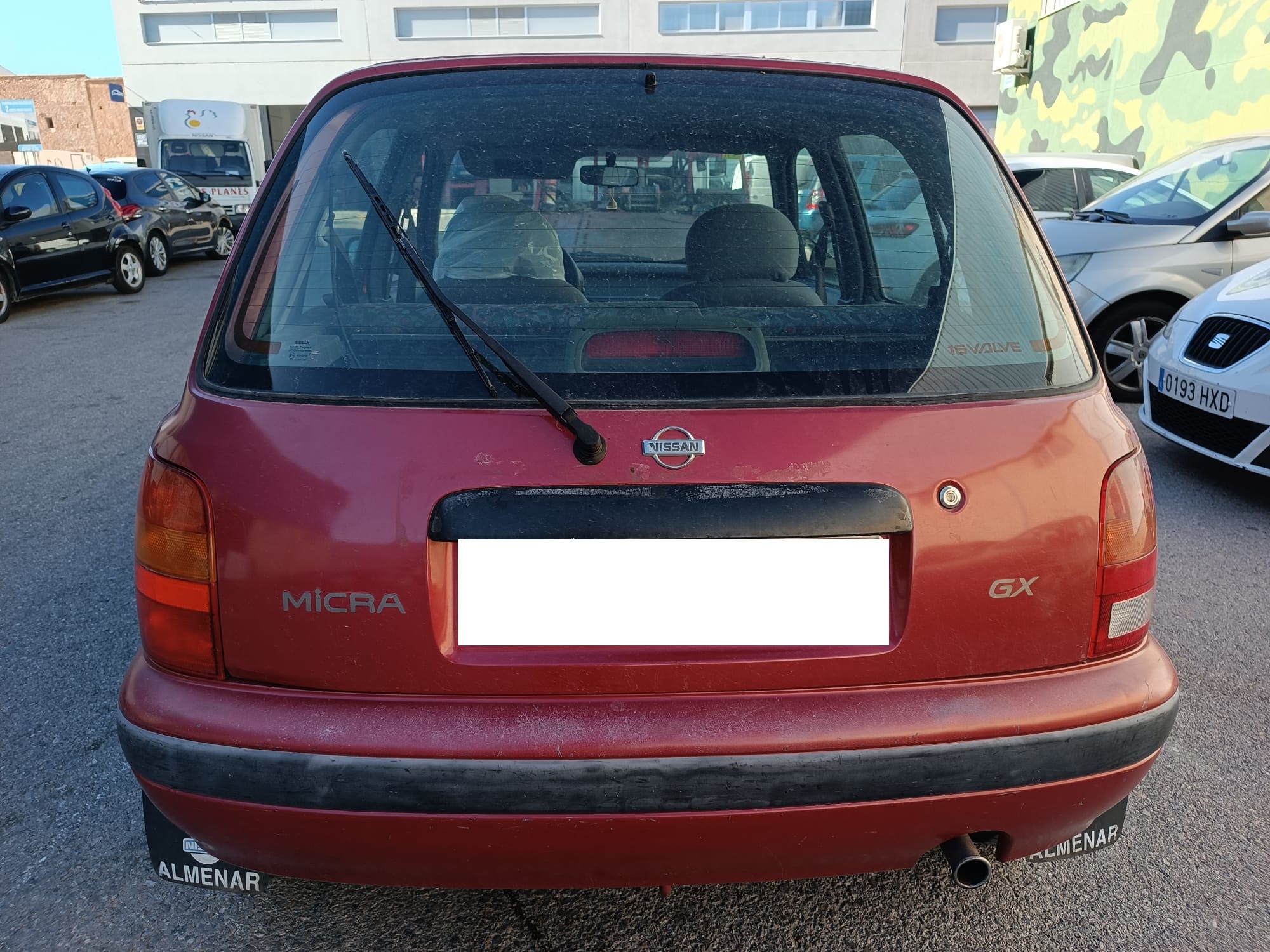 NISSAN Micra K11 (1992-2003) Bakre höger bakljuslampa 24857552