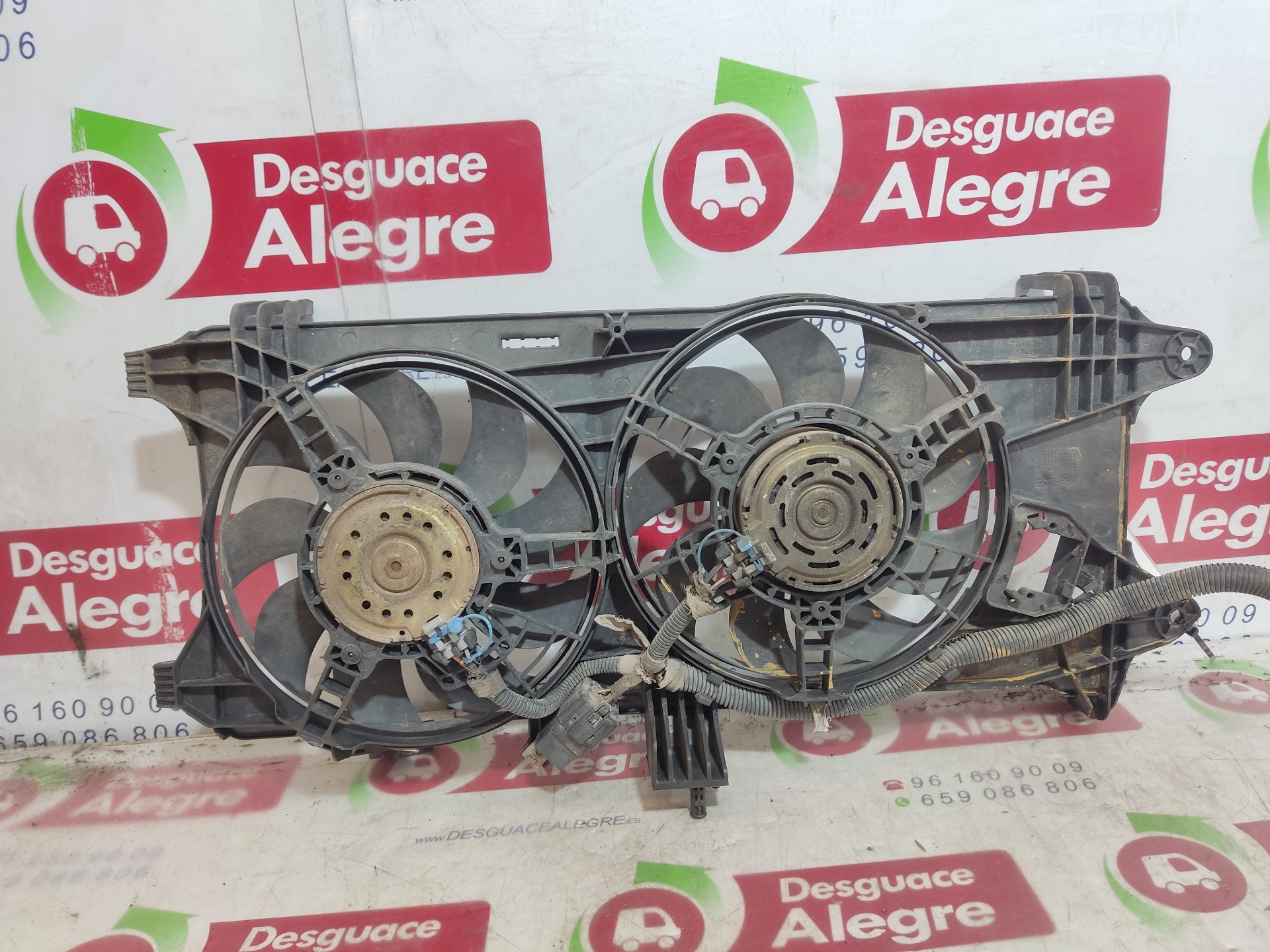 FIAT Doblo 1 generation (2001-2017) Diffuser Fan 841800300 24814105