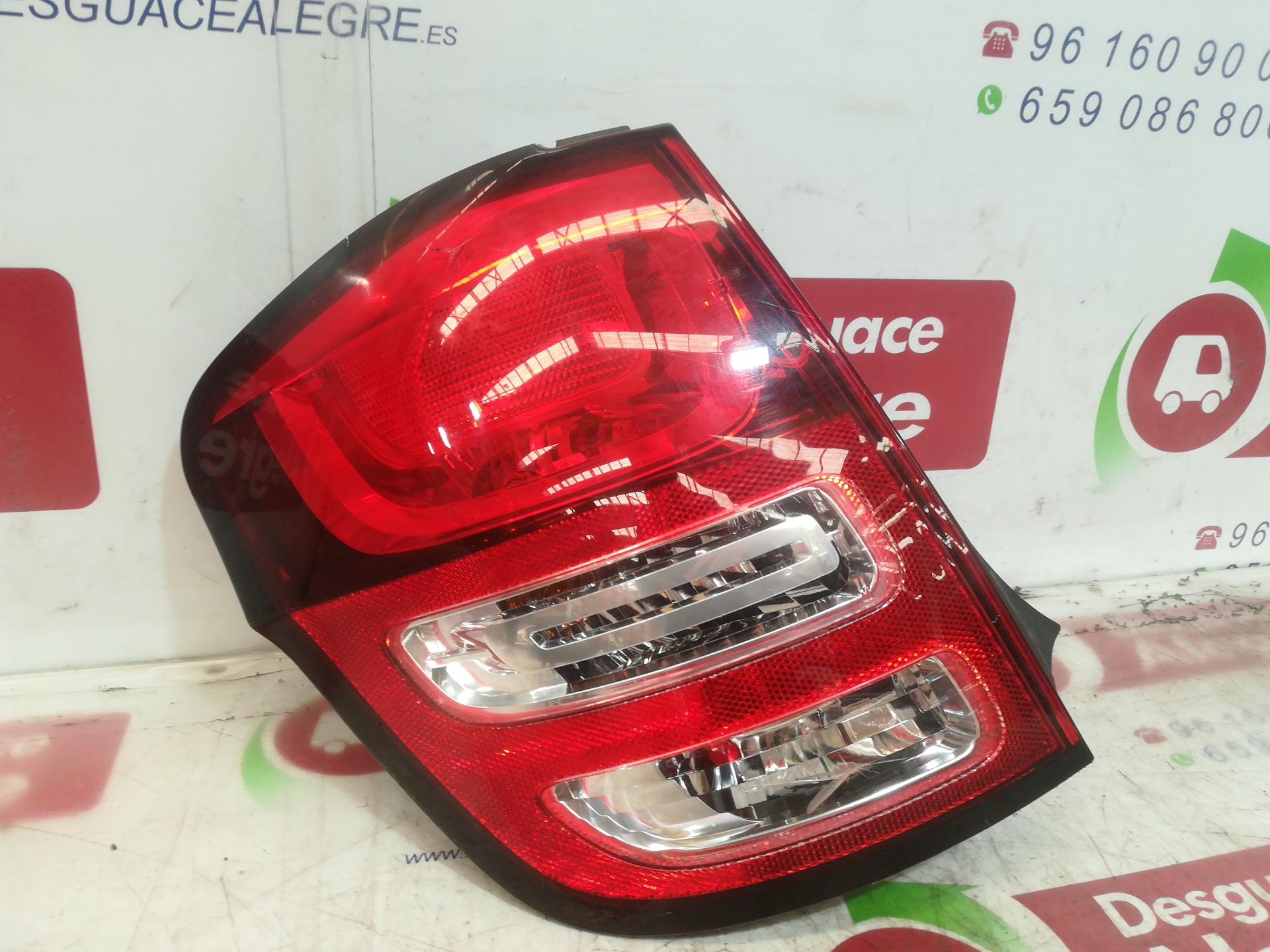 CITROËN C1 1 generation (2005-2016) Rear Left Taillight 24810404