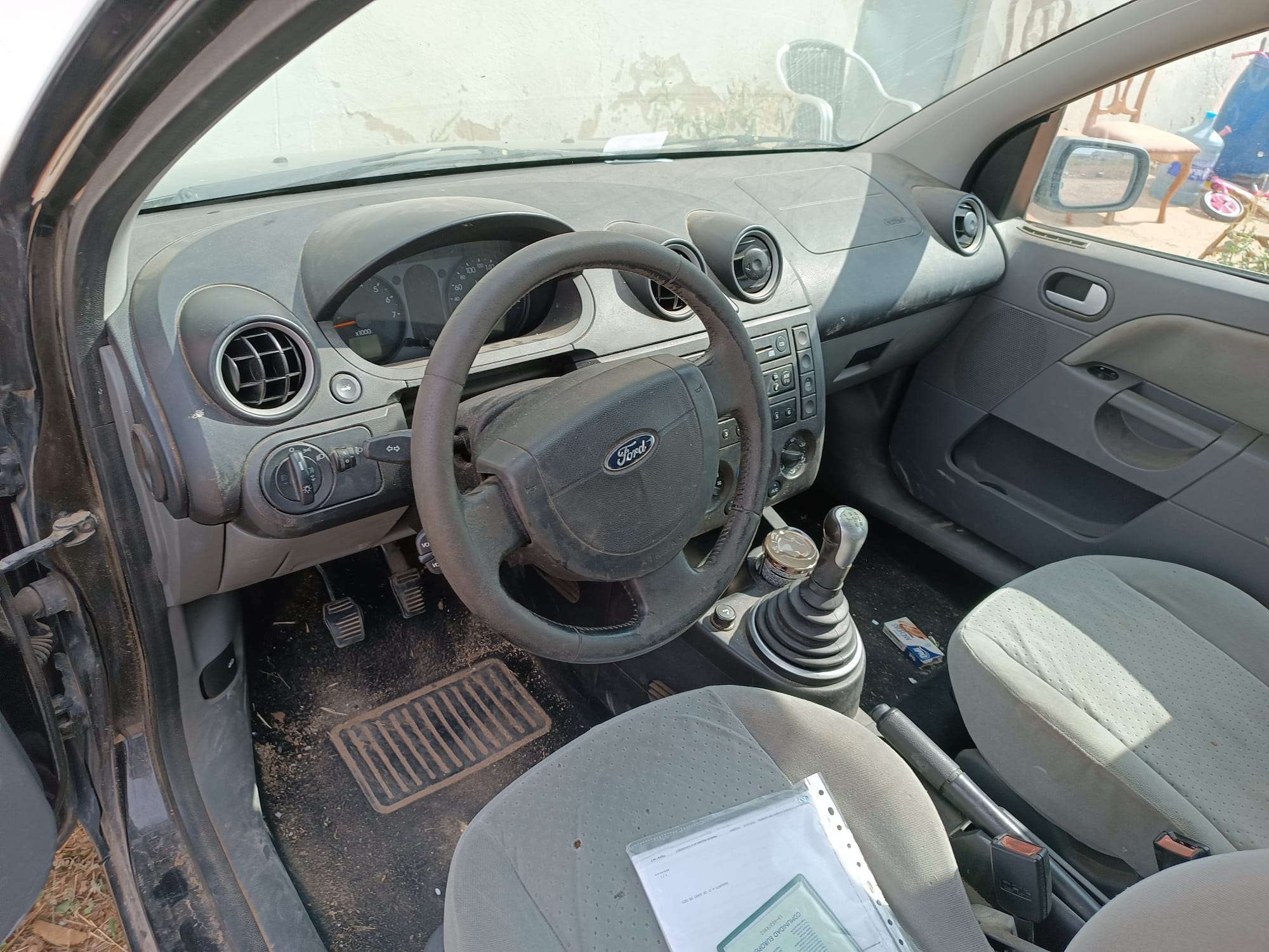 FORD Fiesta 5 generation (2001-2010) Зеркало передней правой двери K18BC 24855914