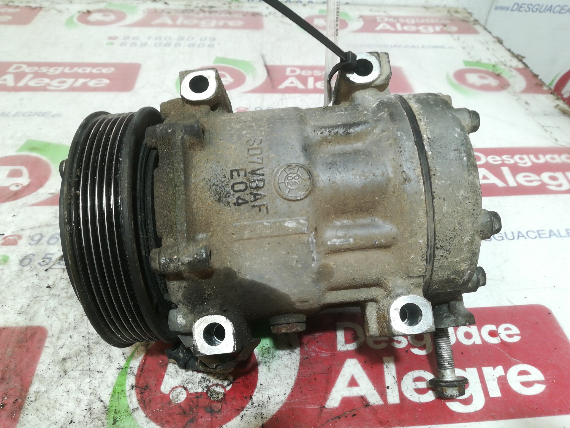 FIAT Multipla 1 generation (1999-2010) Air Condition Pump 60653652 24812216