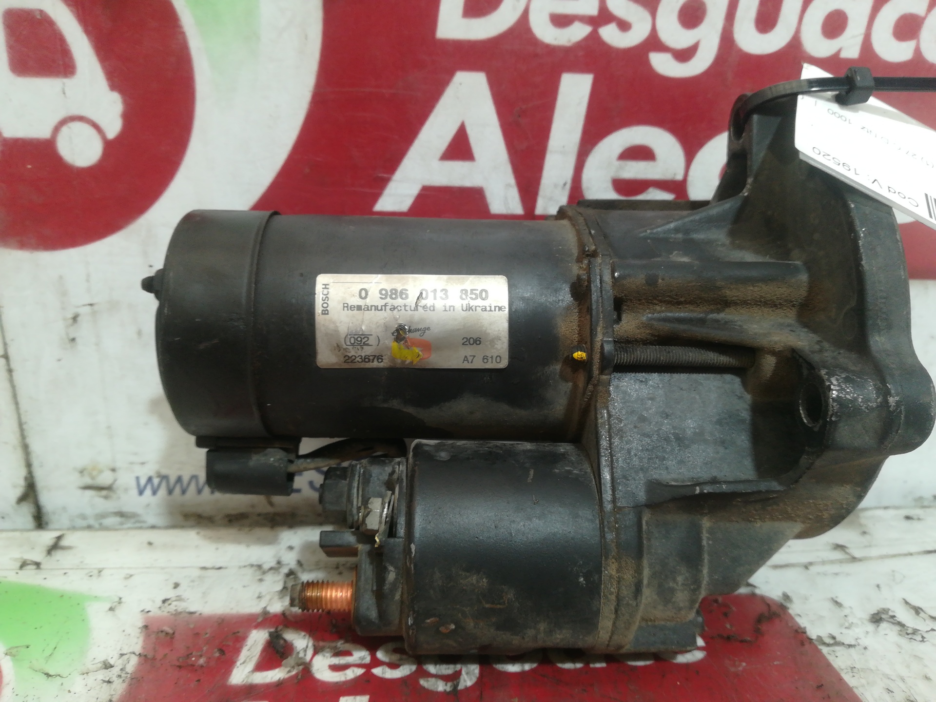 CITROËN Jumper 2 generation (1993-2006) Démarreur 0986013850 24811863