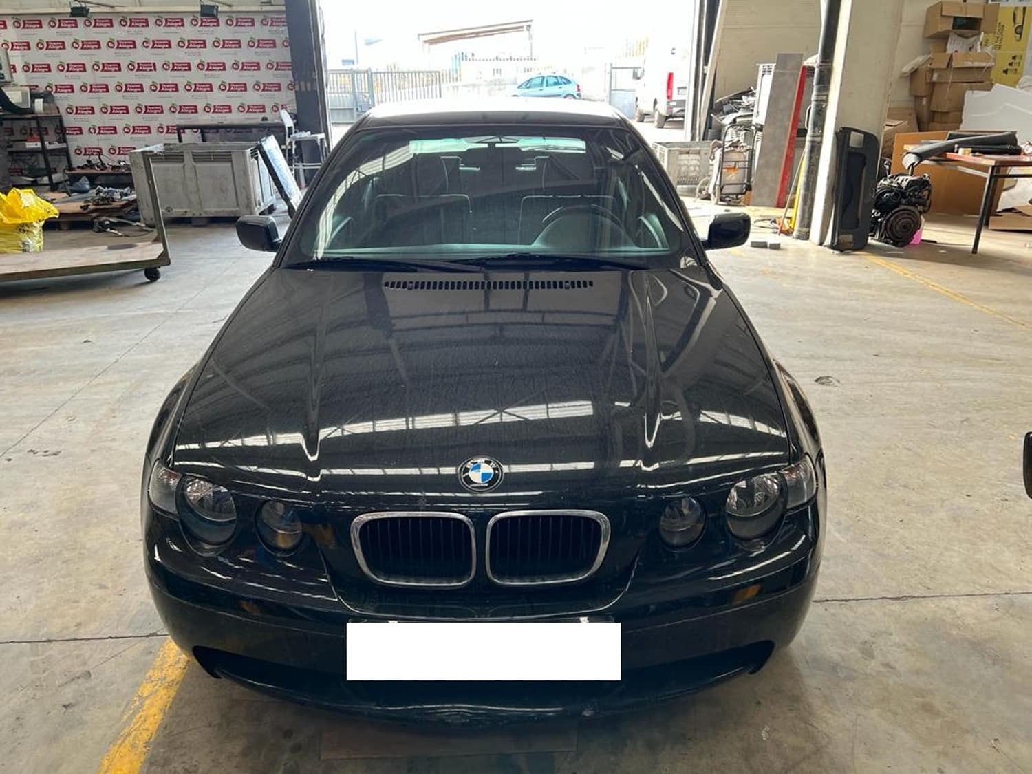 BMW 3 Series E46 (1997-2006) Наружная ручка передней левой двери 51217002271 24801082