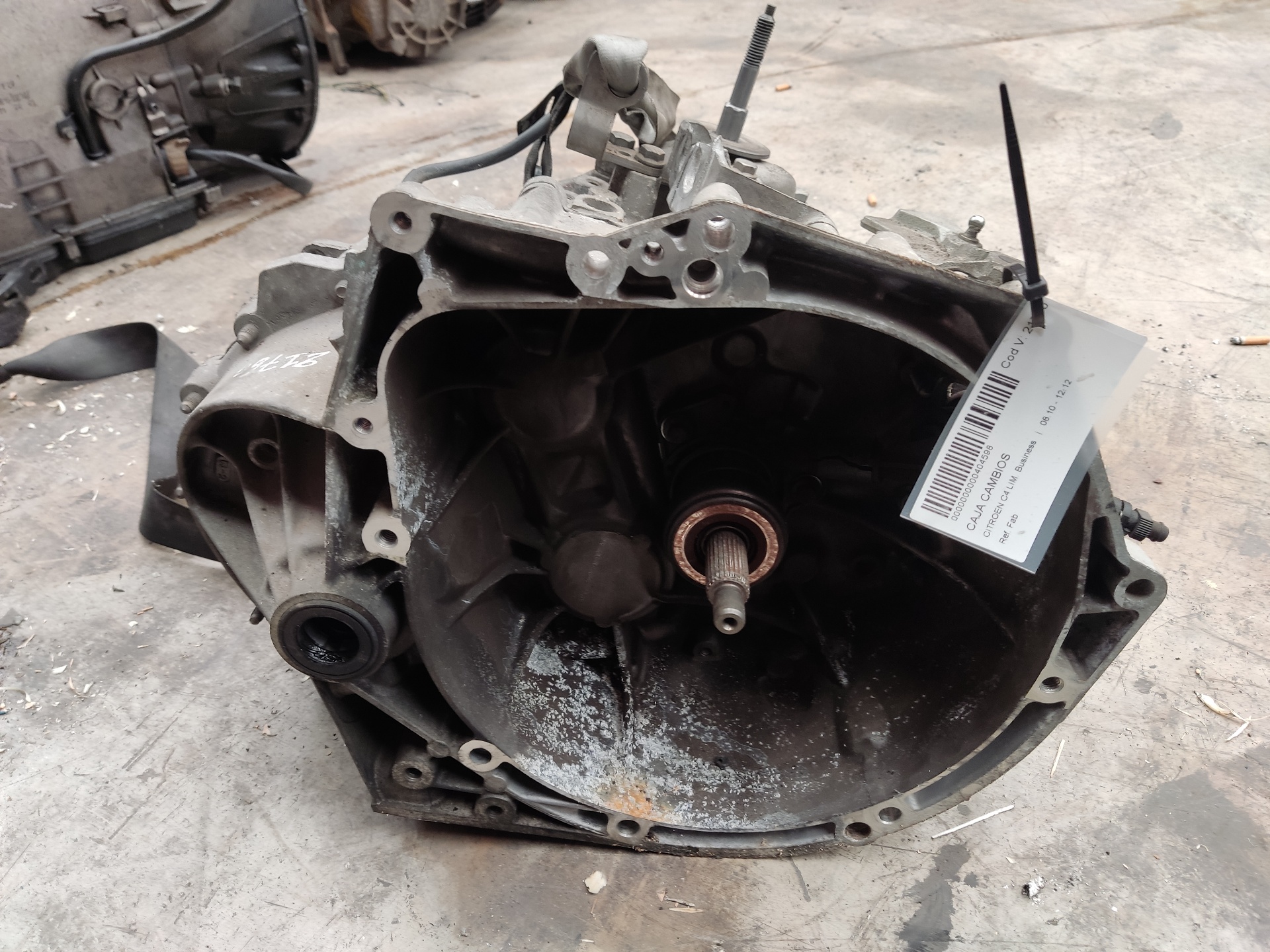 CITROËN C4 2 generation (2010-2024) Gearbox 9686219510 22792586