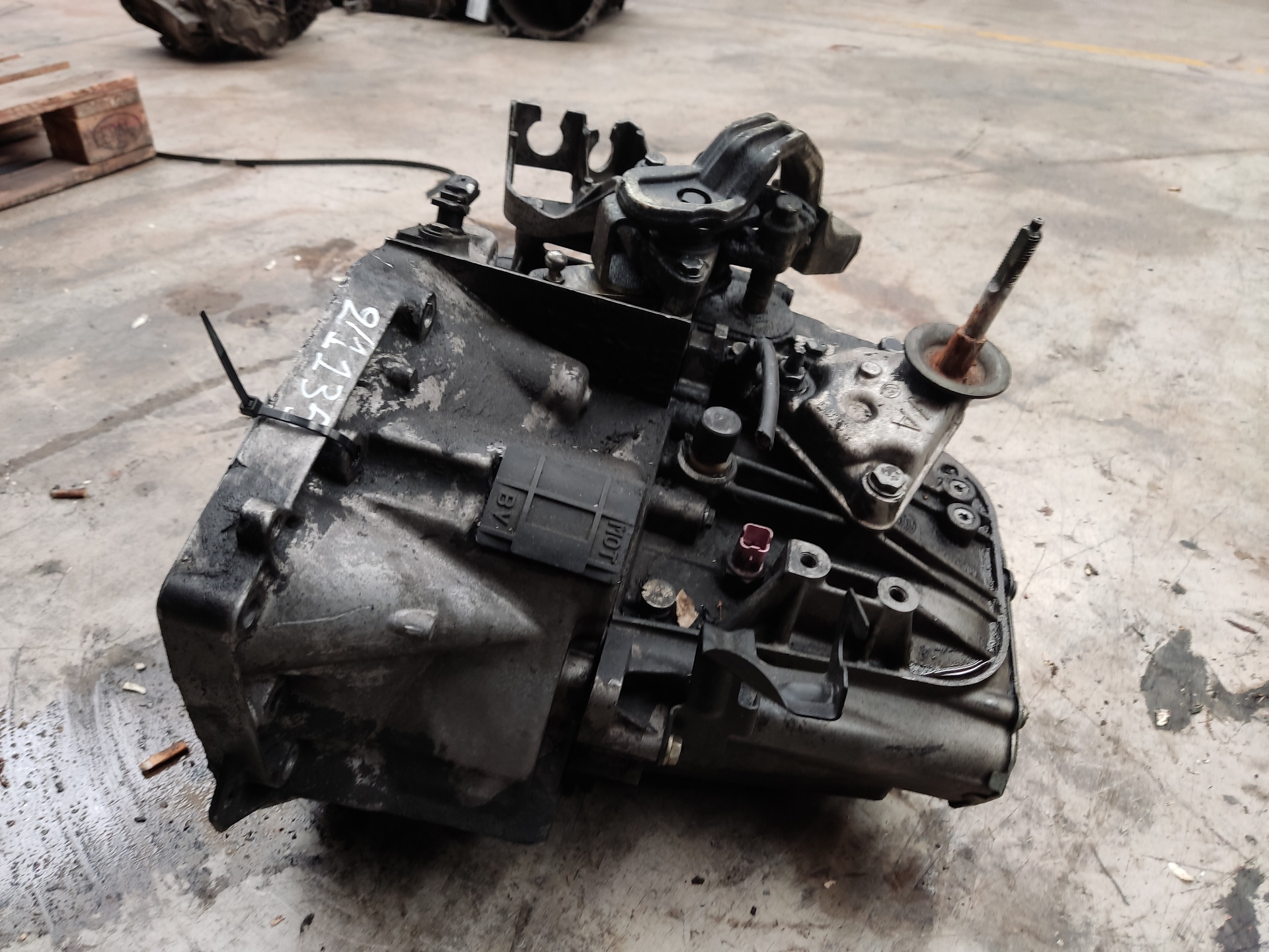 PEUGEOT 807 1 generation (2002-2012) Gearbox 20MB19 22792581