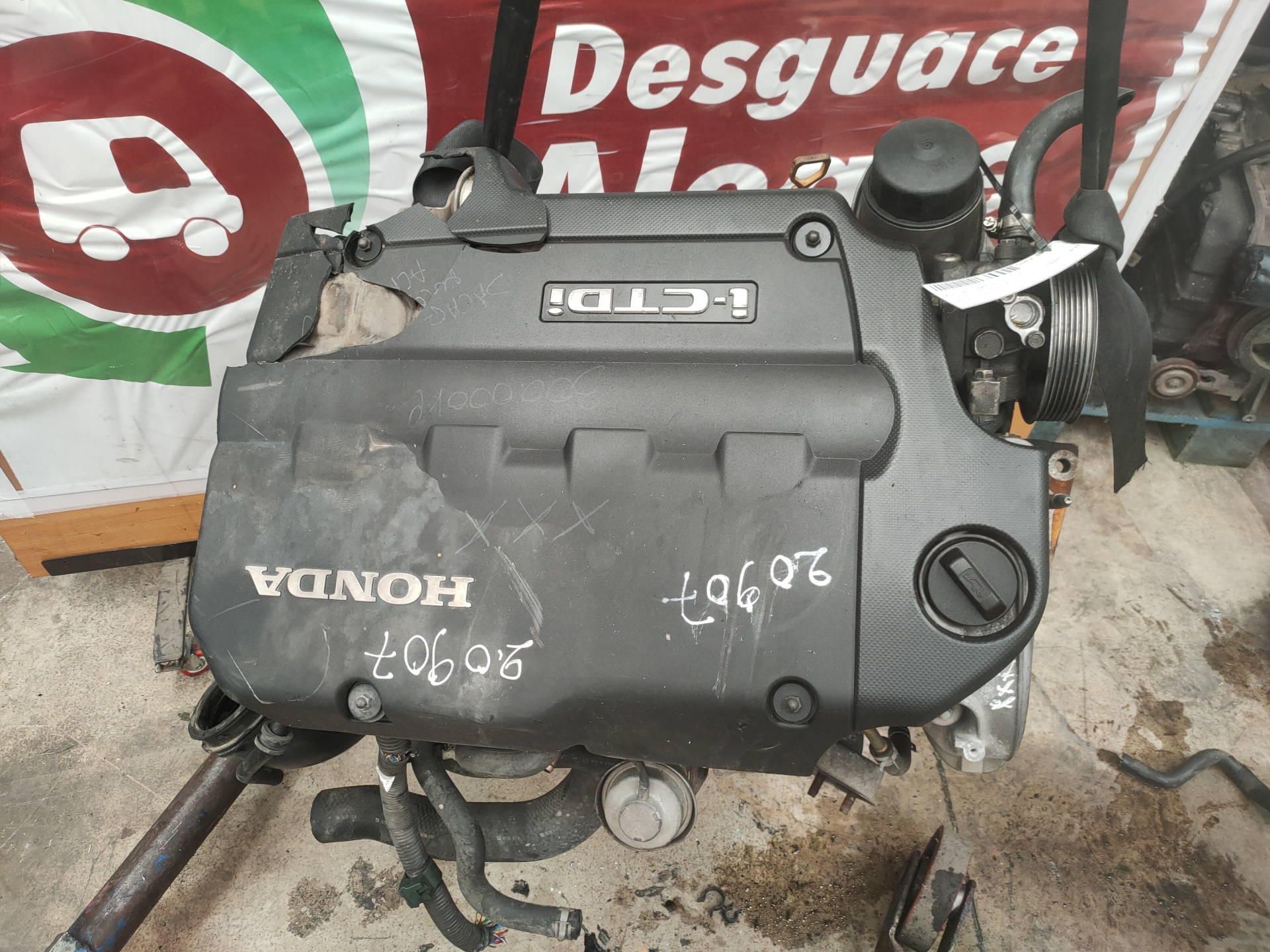 HONDA Accord 7 generation (2002-2008) Motor N22A1 22792549