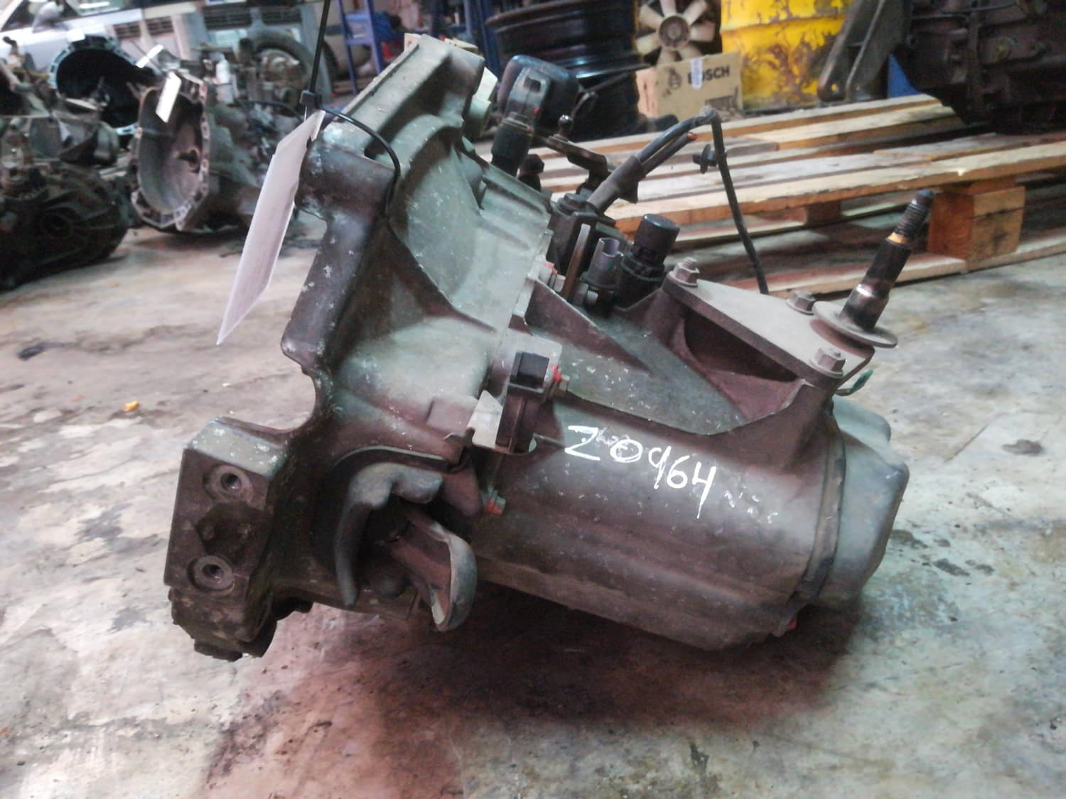 PEUGEOT 206 1 generation (1998-2009) Gearbox 20CN20 24803636