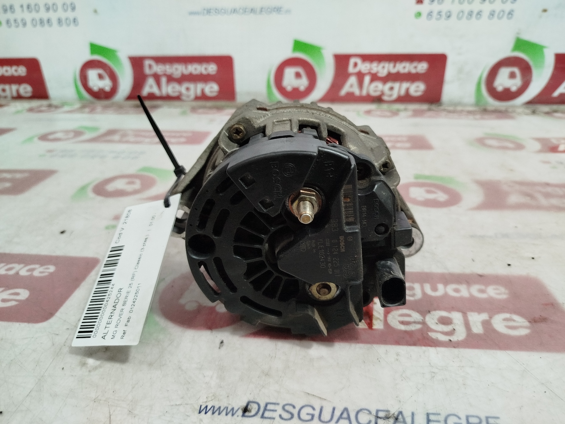 MG Alternator 0124225011 24860253