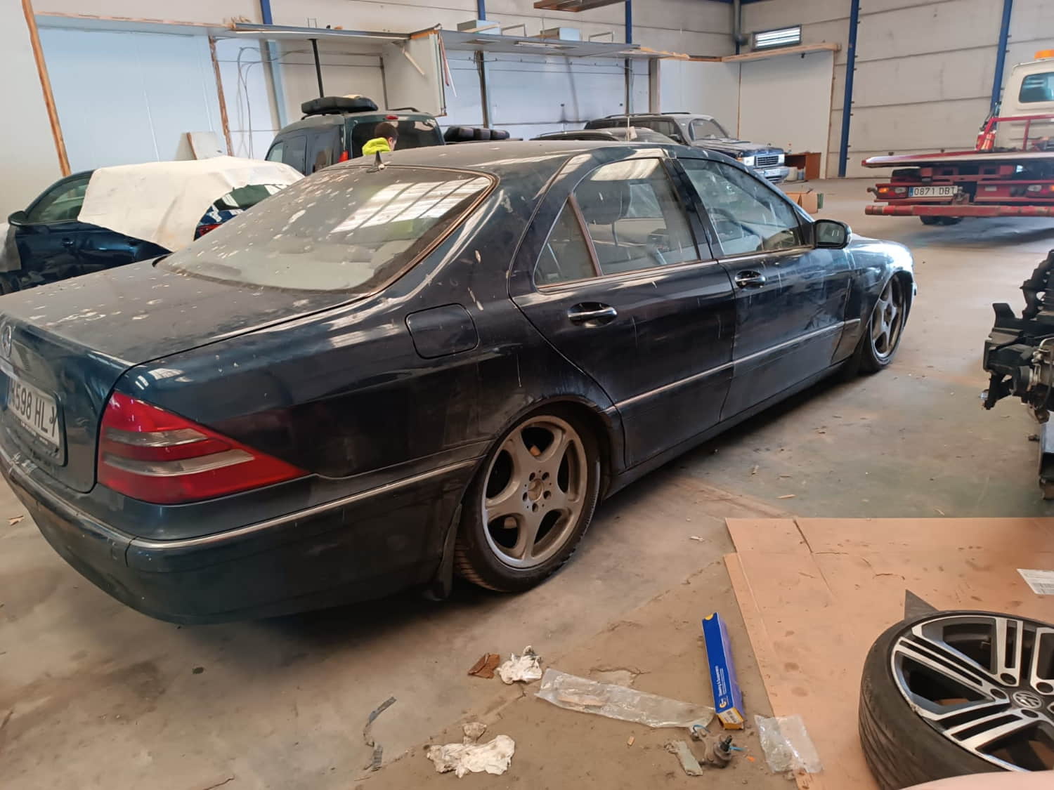 MERCEDES-BENZ S-Class W220 (1998-2005) Bagasjelokk bak 24806782