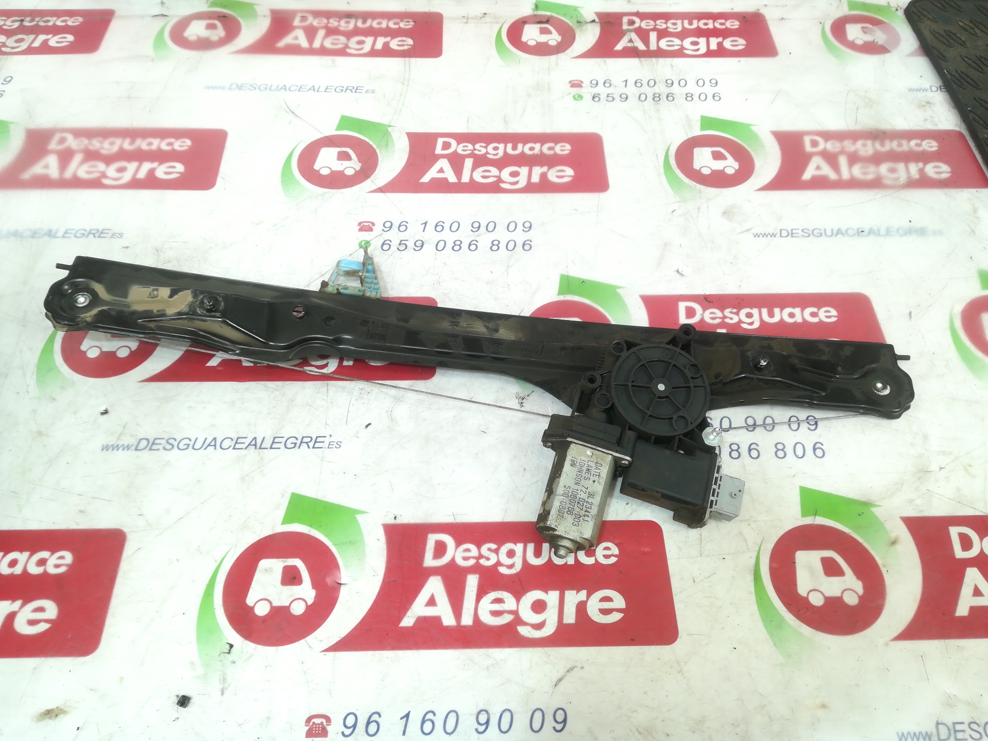 FIAT Doblo 1 generation (2001-2017) Front Right Door Window Regulator 1060766 24809164