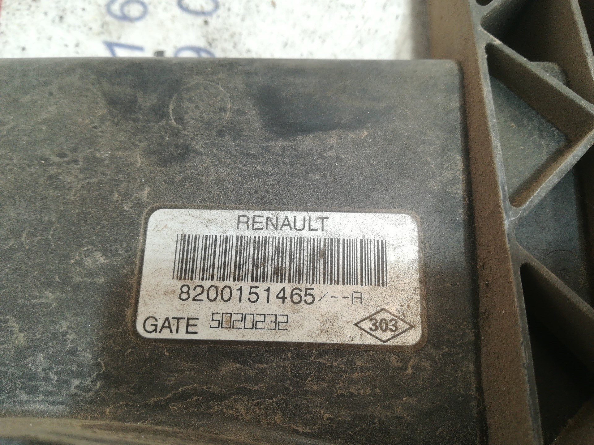 RENAULT Scenic 2 generation (2003-2010) Вентилятор диффузора 8200151465 24809904