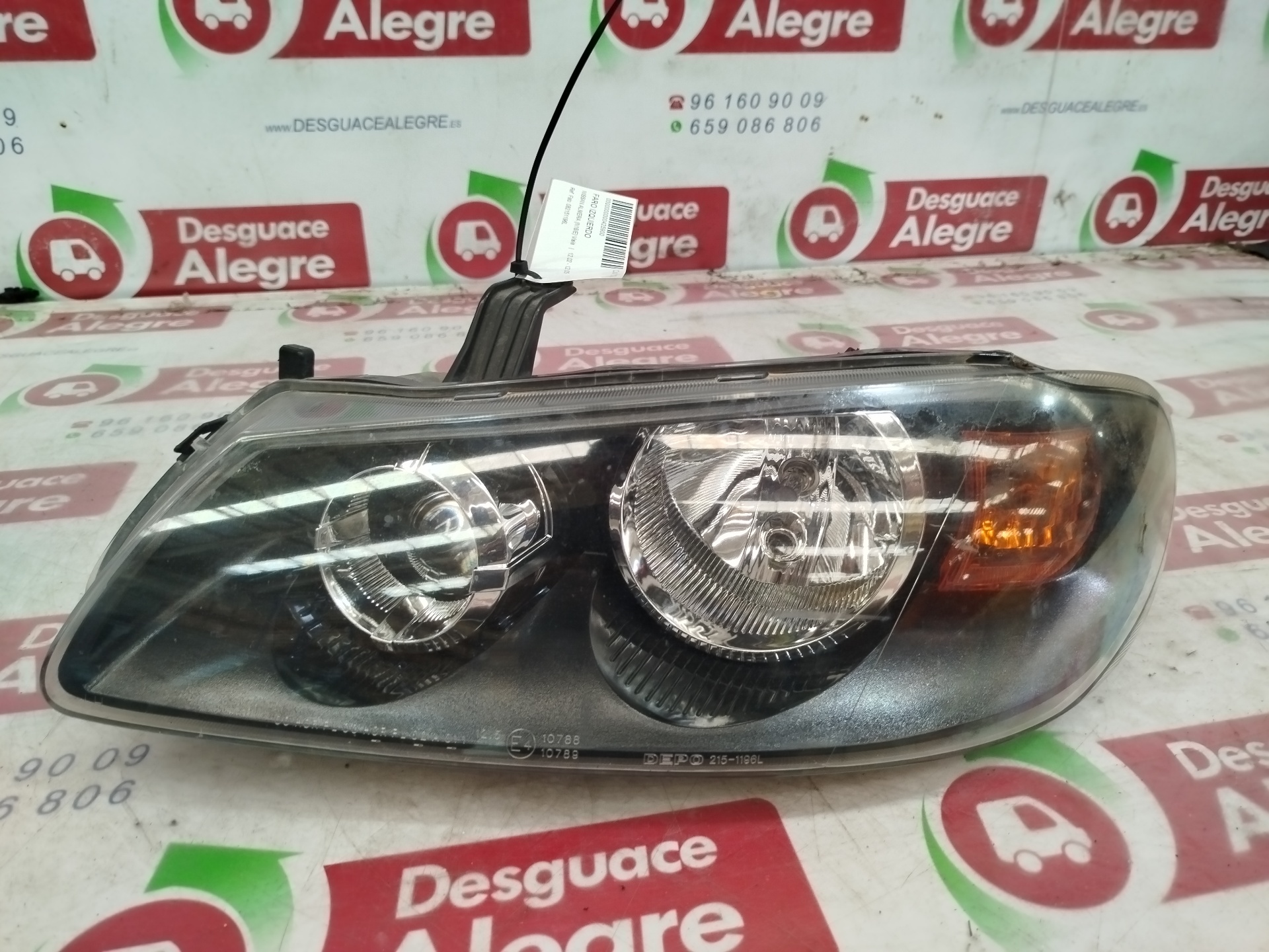 NISSAN Almera N16 (2000-2006) Front Left Headlight 082151196L 25213300