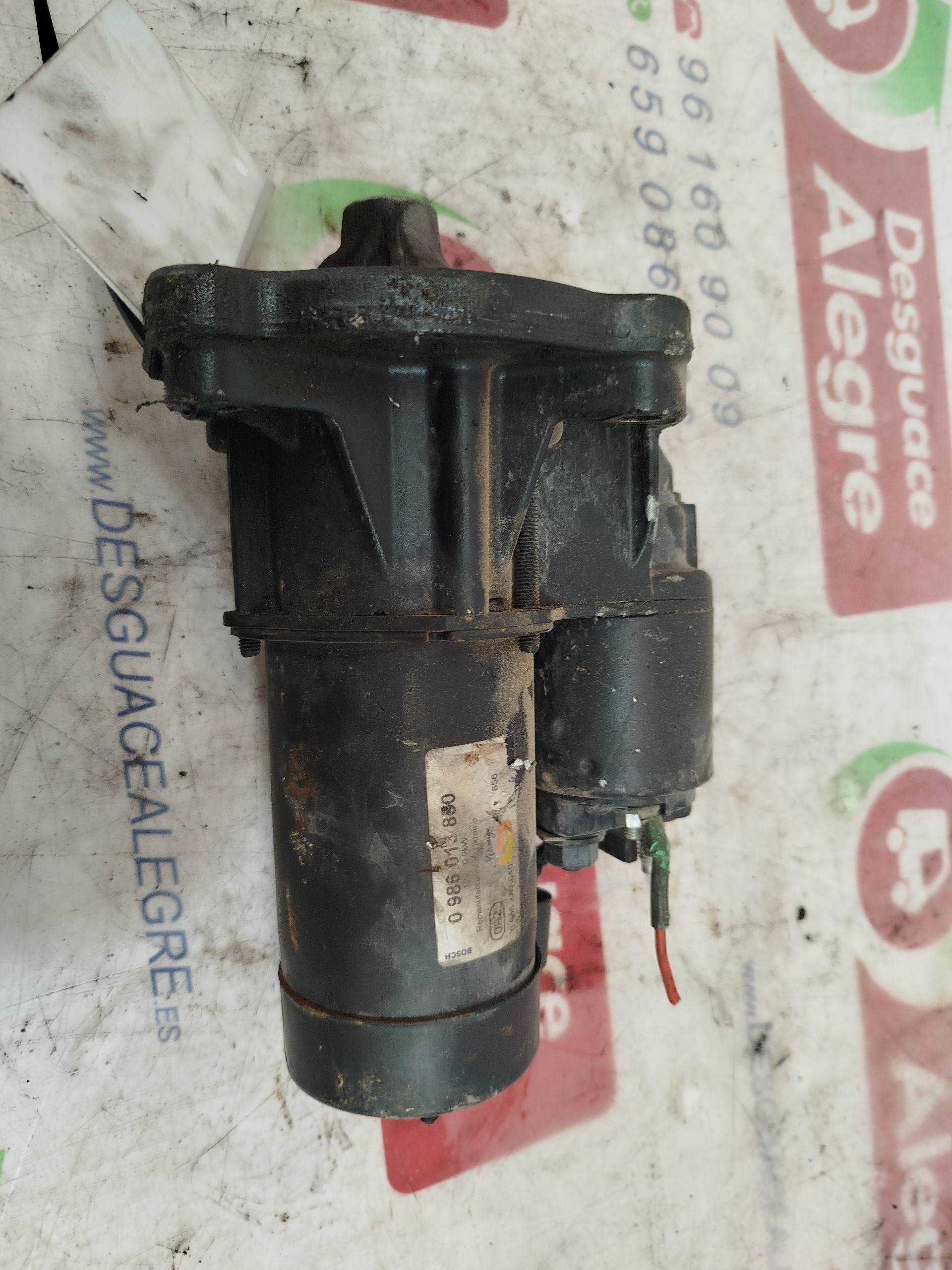 PEUGEOT 307 1 generation (2001-2008) Starter Motor 0986013850 24860056