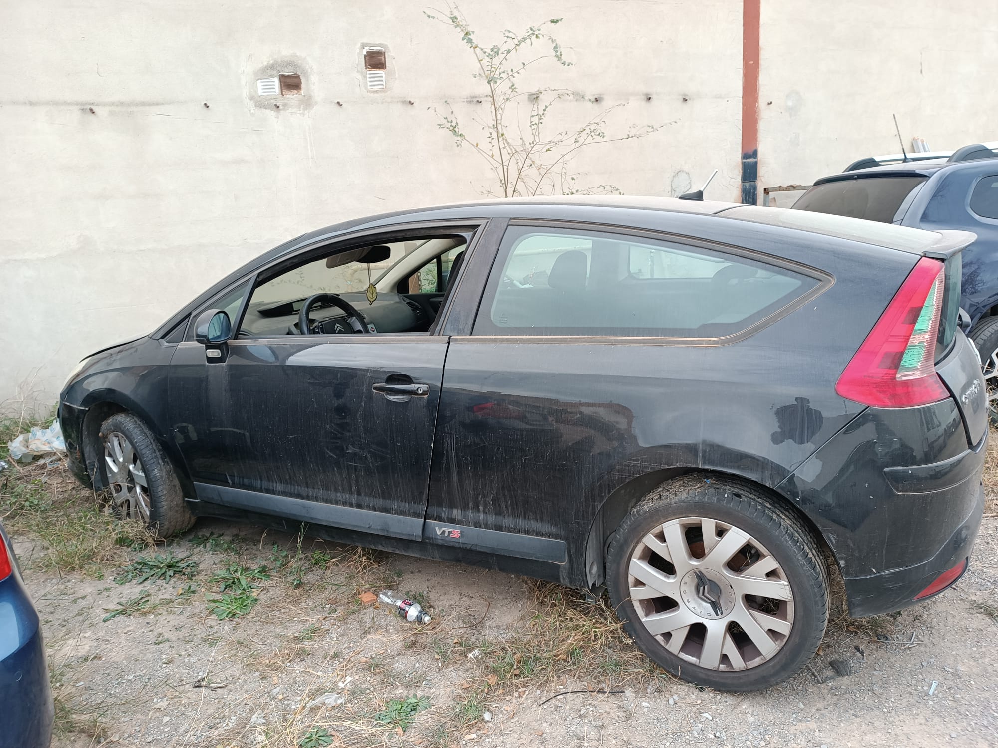 CITROËN C4 1 generation (2004-2011) Ľavé krídlové zrkadlo 96467083 24858728