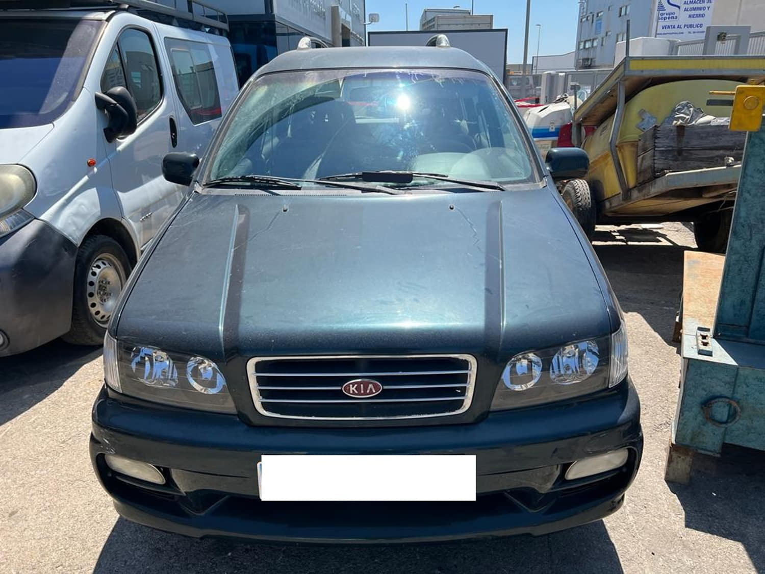 KIA Joice 1 generation (2000-2002) Ліва передня крило 24802845