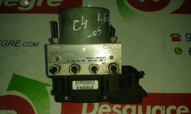 CITROËN C4 1 generation (2004-2011) ABS pumpe 9649988280 24789326