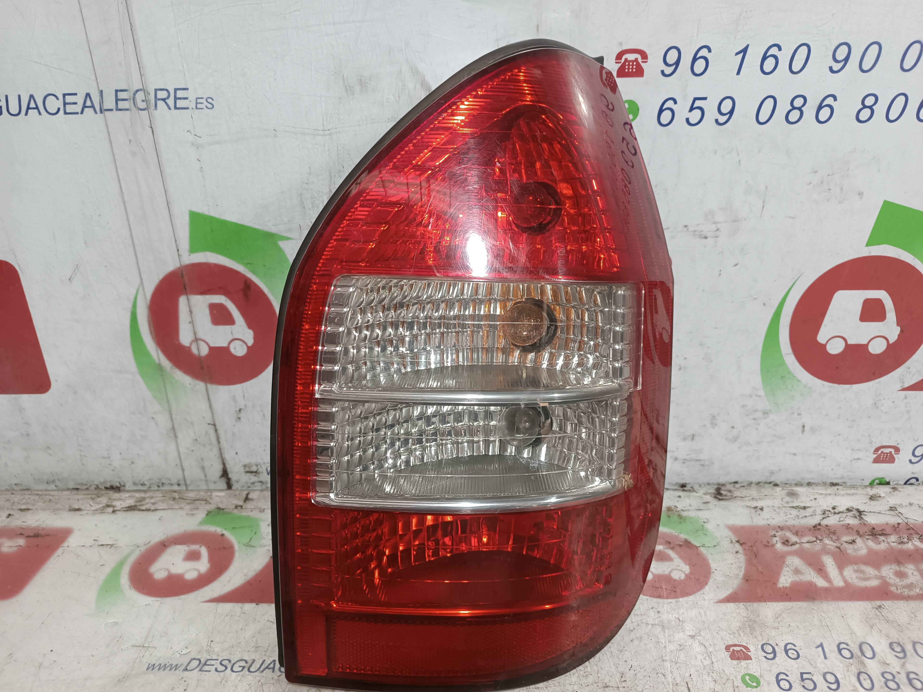 OPEL Zafira A (1999-2003) Rear Right Taillight Lamp 62281 24857658