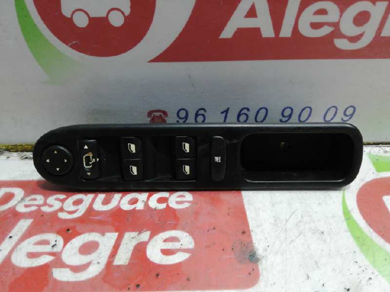 PEUGEOT 307 1 generation (2001-2008) Front Left Door Window Switch 96531123XT 24834251