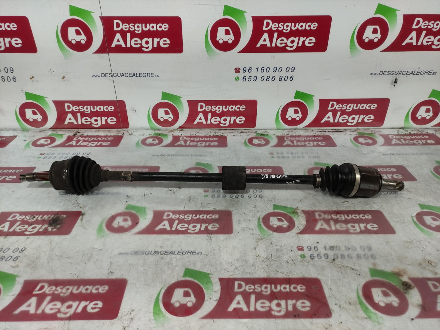 OPEL Corsa D (2006-2020) Front Right Driveshaft 93169648 24805181