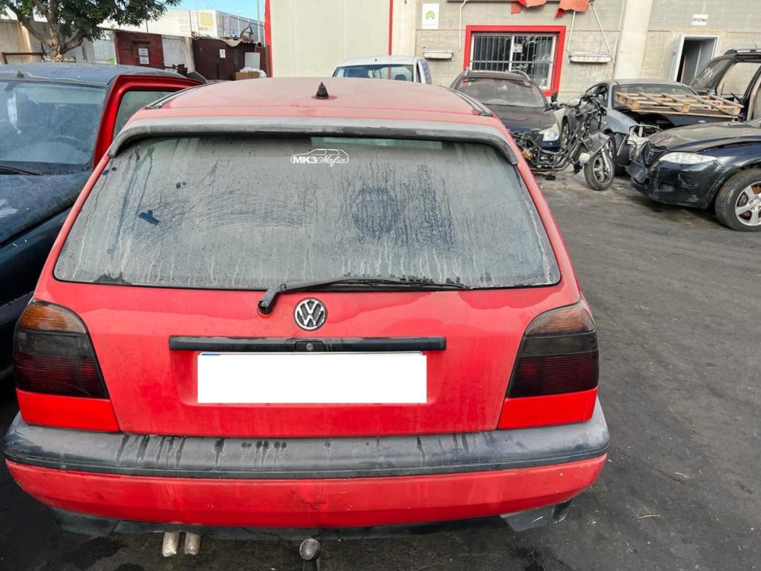 VOLKSWAGEN Golf 3 generation (1991-1998) Bakre höger bakljuslampa 1H6945112B 24801042