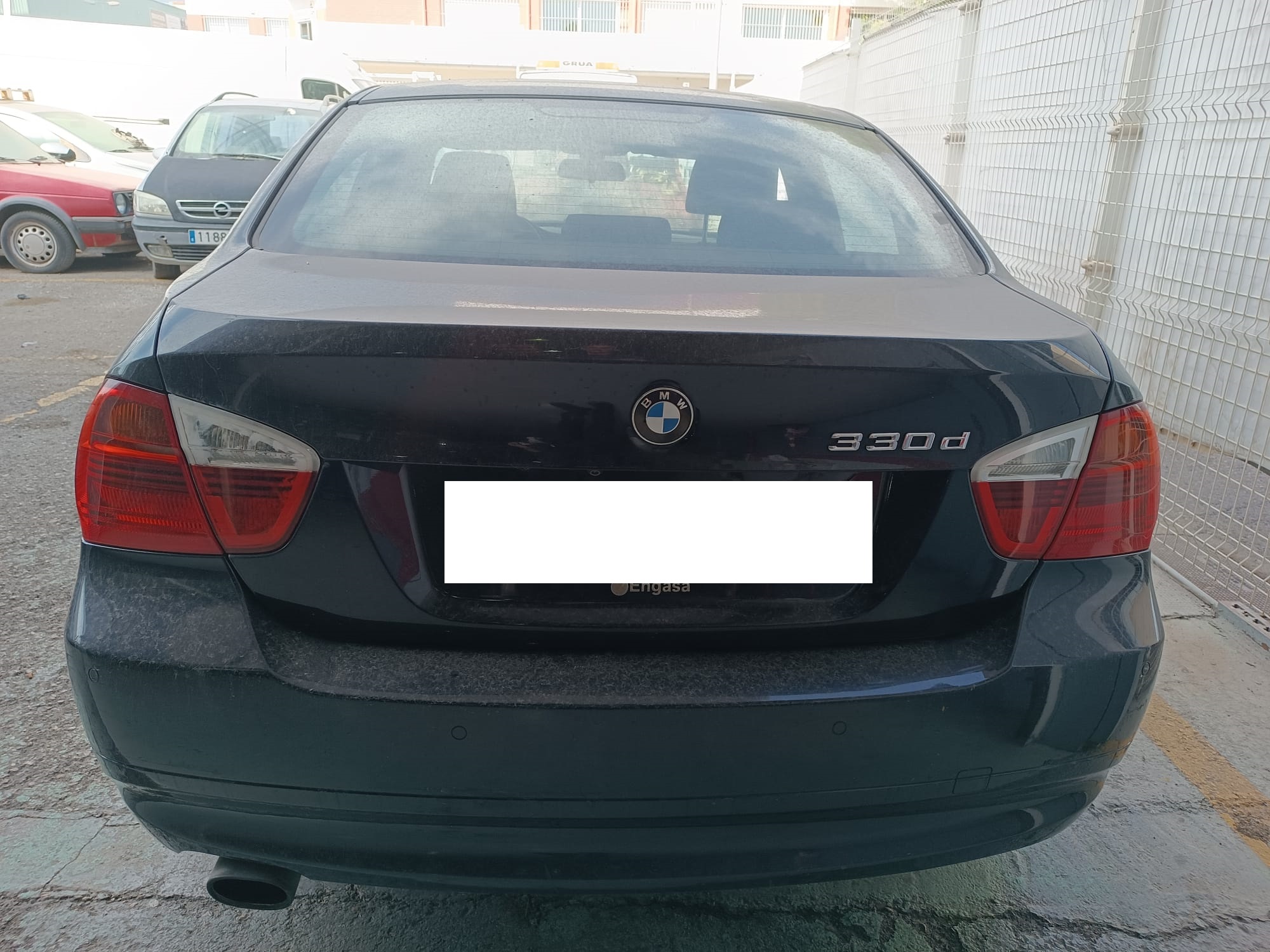 BMW 3 Series E90/E91/E92/E93 (2004-2013) Priekšējā bampera apakšējā reste 22405910 21955648