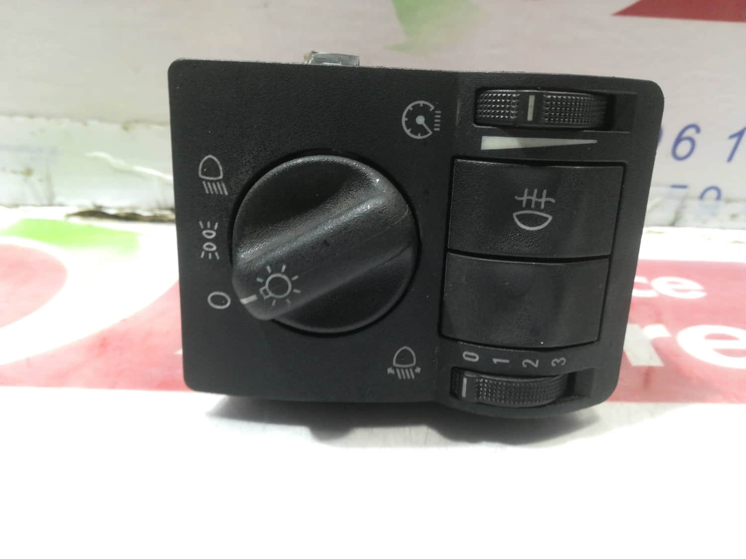 OPEL Astra H (2004-2014) Headlight Switch Control Unit 09180775 24797971