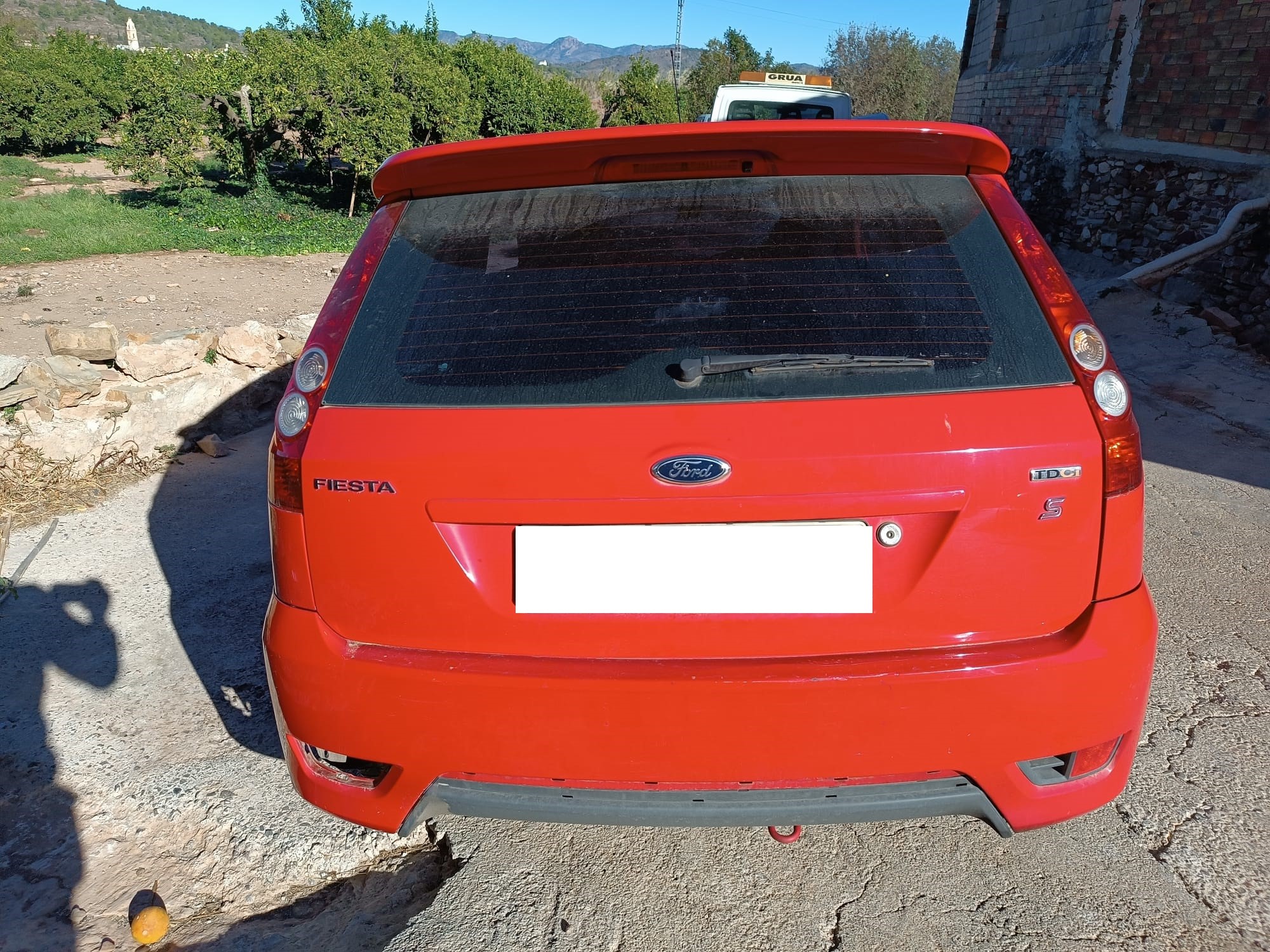 FORD Fiesta 5 generation (2001-2010) Rear Left Taillight 6S6113405B 24857358