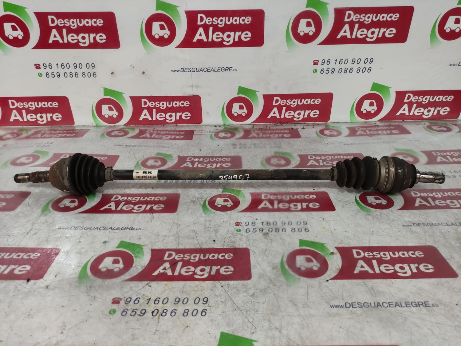 OPEL Astra J (2009-2020) Front Right Driveshaft 24462241 24802789