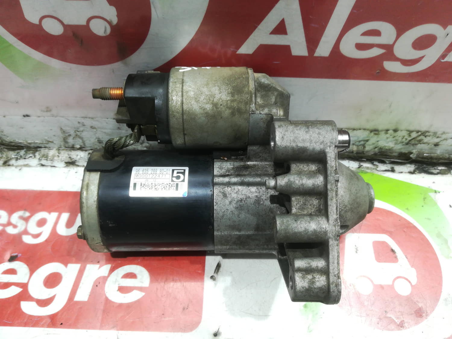 CITROËN C4 Picasso 1 generation (2006-2013) Starter Motor 9663528880 24798619