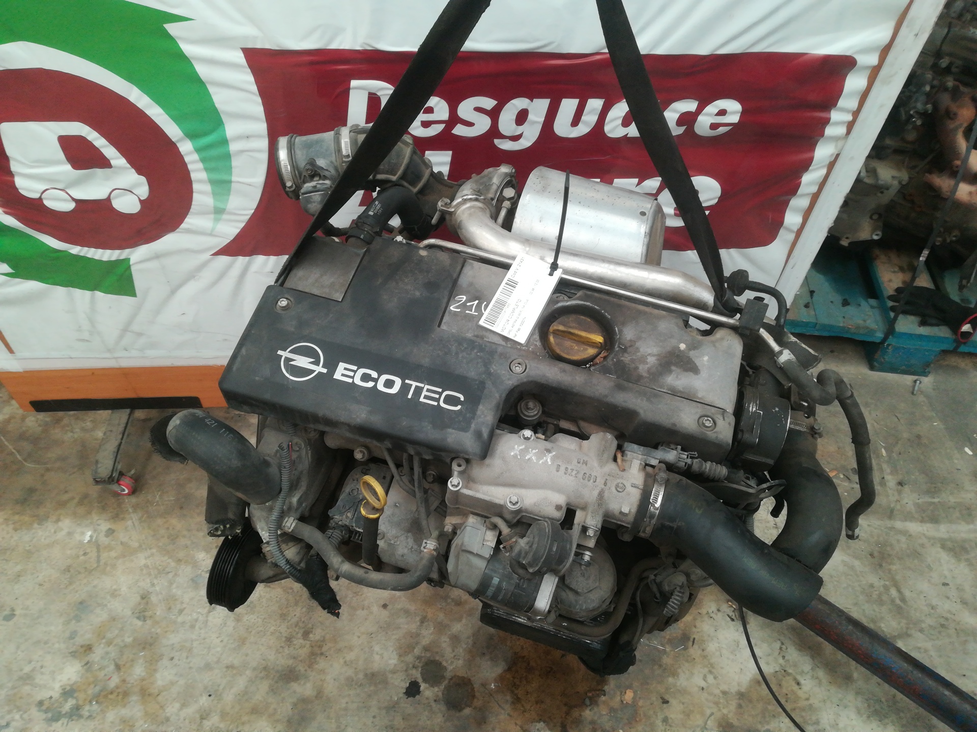 OPEL Astra H (2004-2014) Engine Y20DTH 23649637