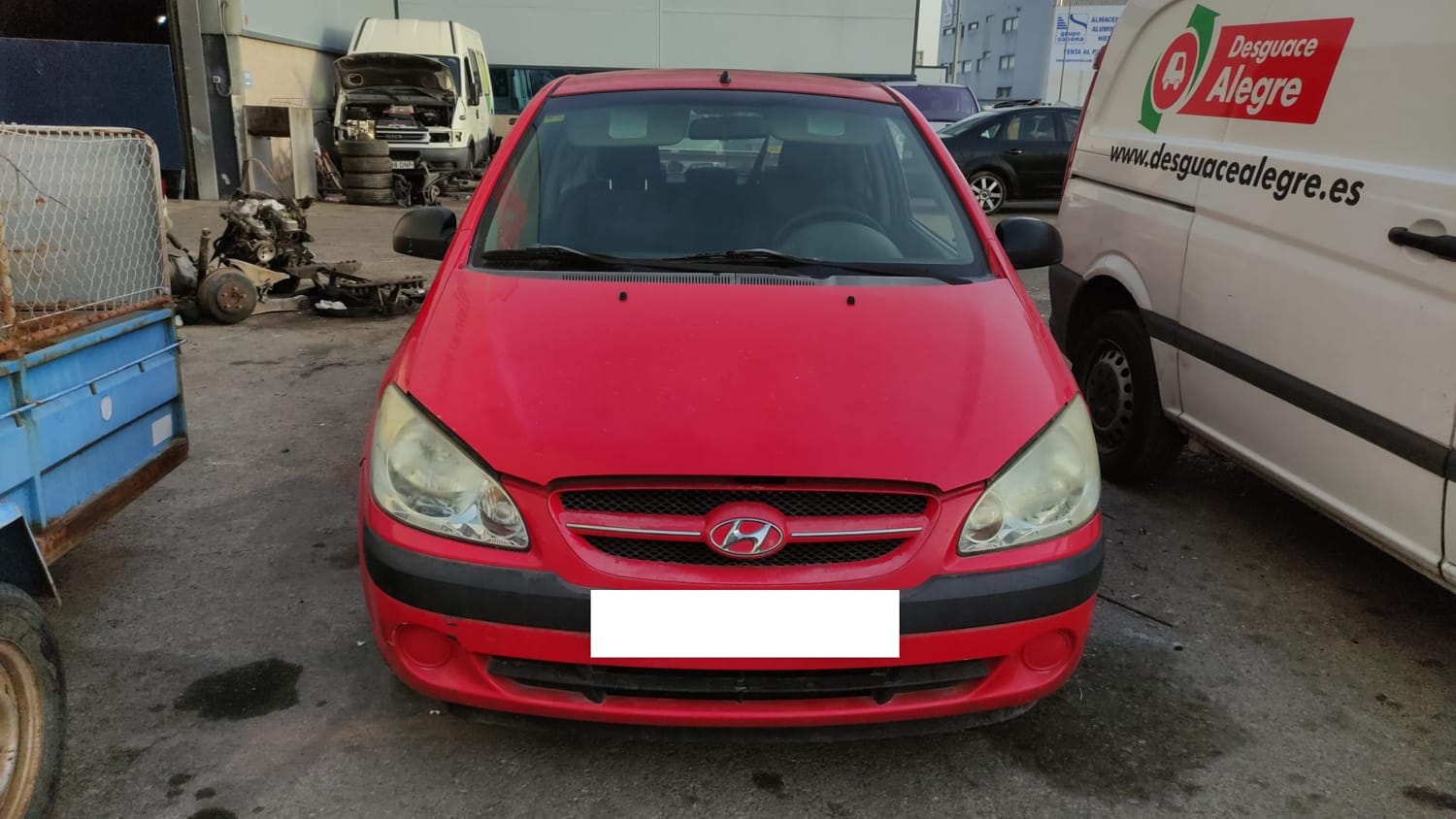 HYUNDAI Getz 1 generation (2002-2011) Priekinis kairys žibintas 921011C500 24854295