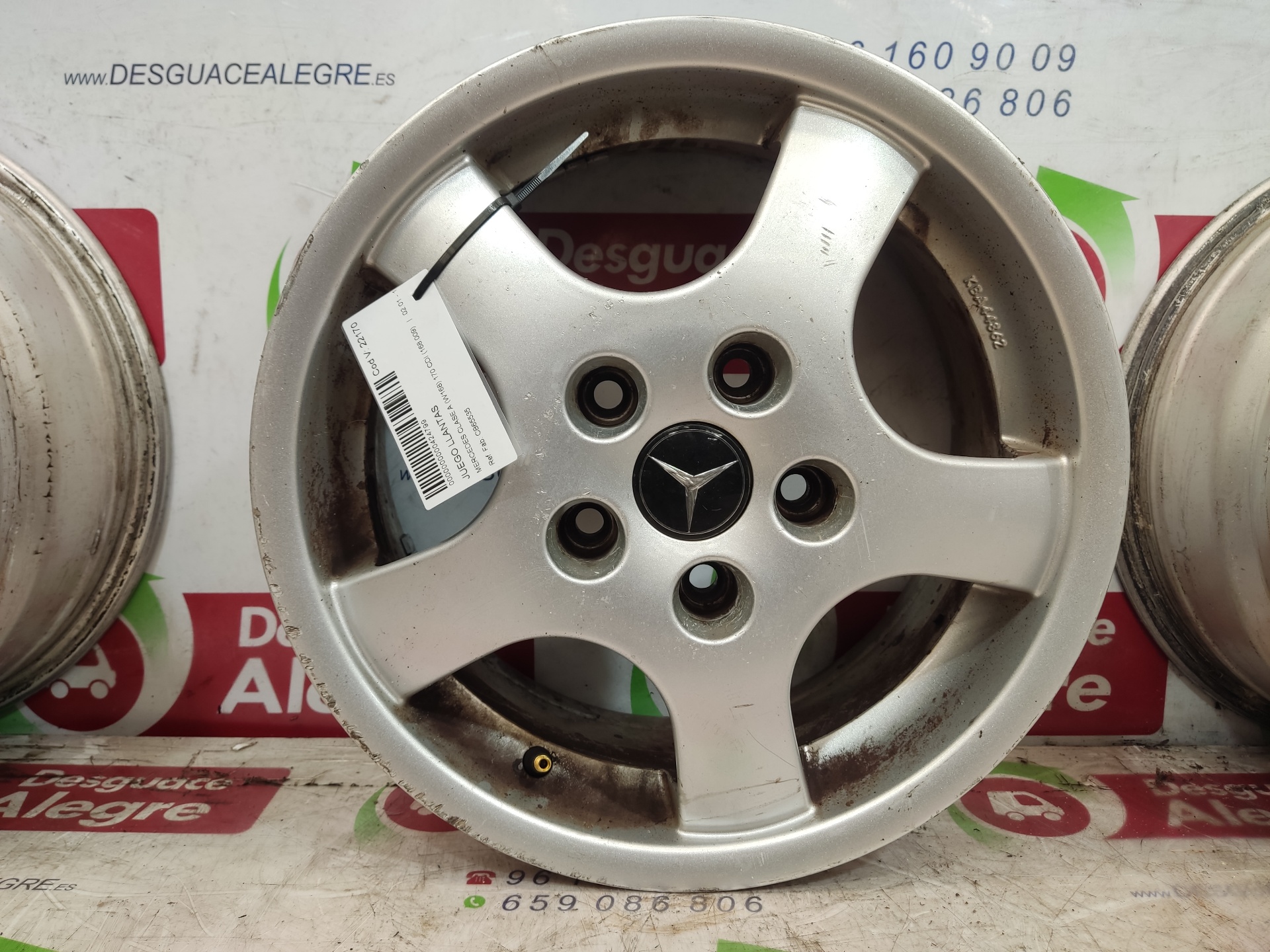 MERCEDES-BENZ A-Class W168 (1997-2004) Wheel Set CB65535 24814228