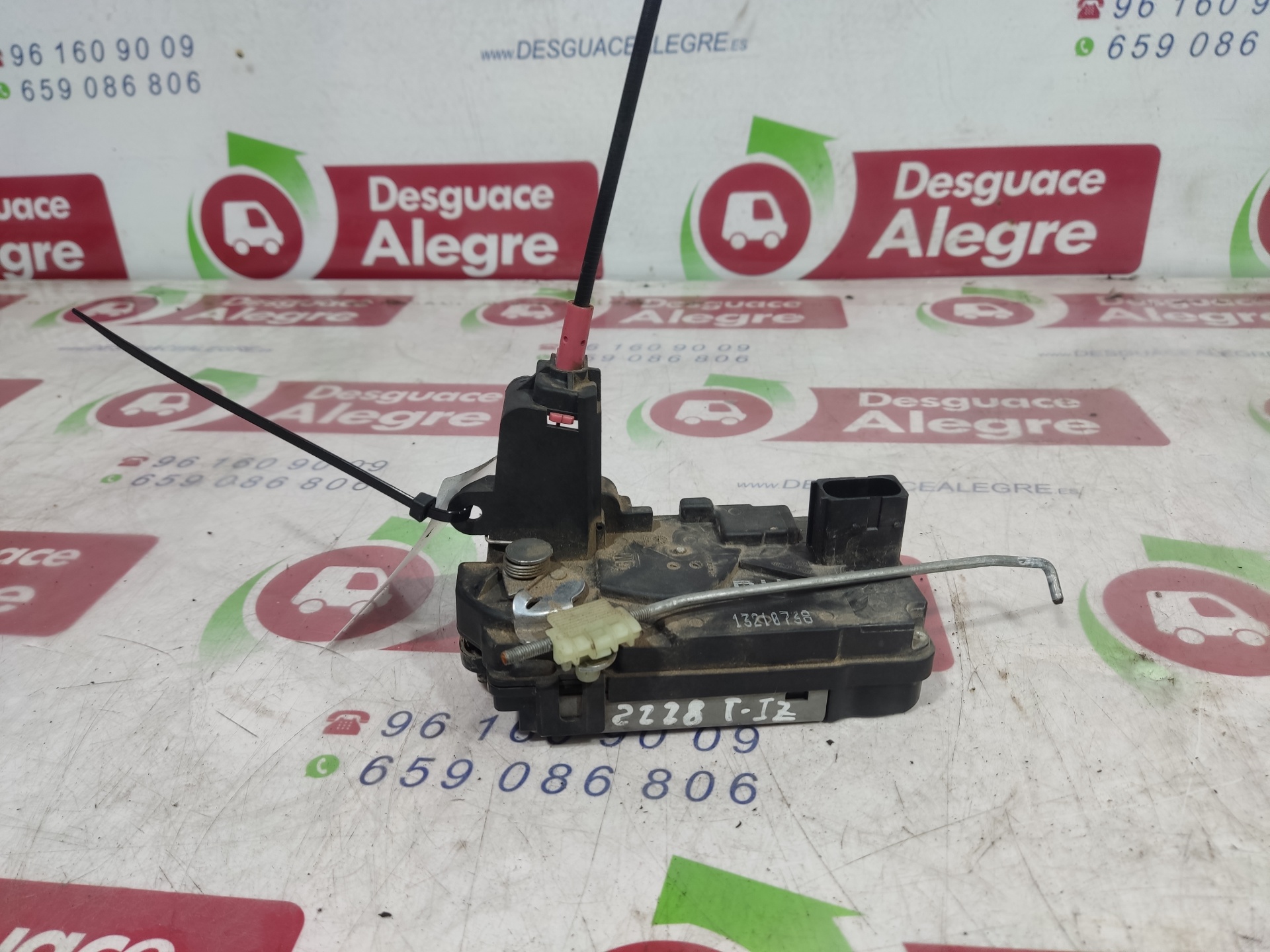 OPEL Zafira B (2005-2010) Rear Left Door Lock 13210738 24858993