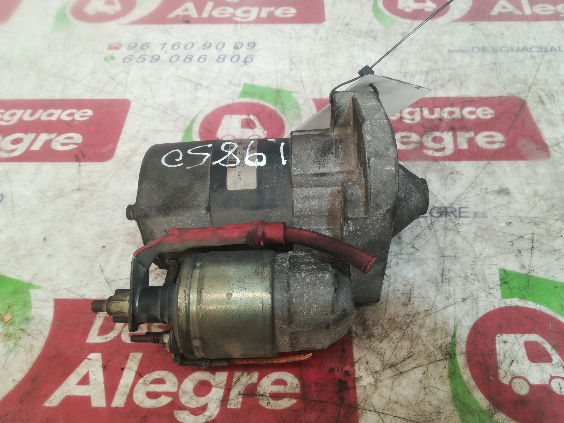 RENAULT Scenic 2 generation (2003-2010) Startmotor 8200266777A 24810369