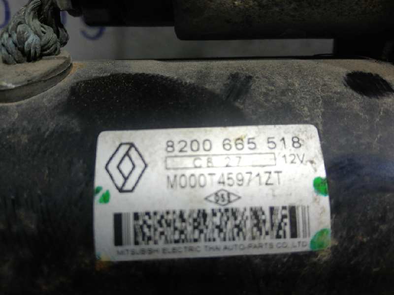 RENAULT Scenic 2 generation (2003-2010) Стартер 8200665518 24792849