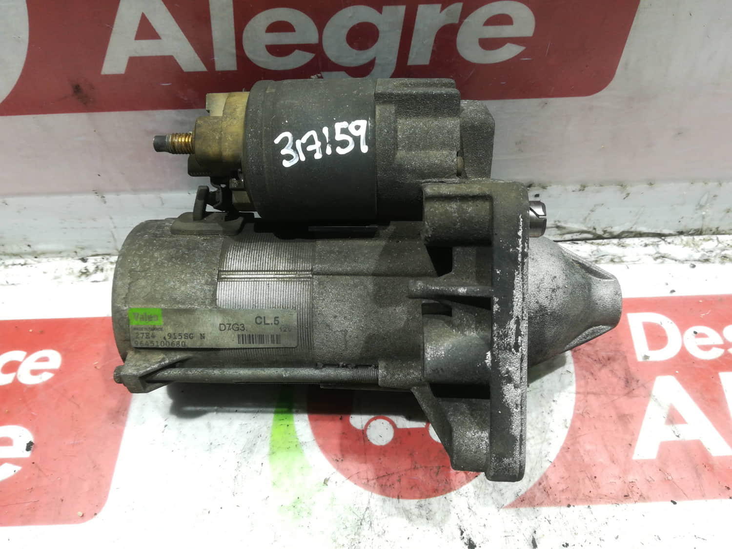 CITROËN Xsara Picasso 1 generation (1999-2010) Starter Motor 9645100680 24798485