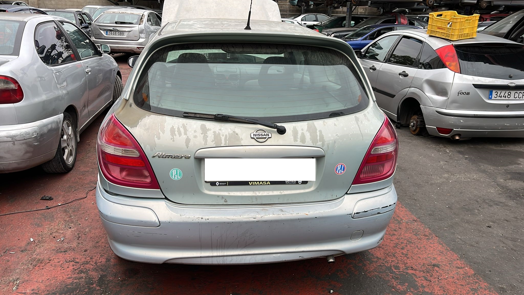 NISSAN Almera N16 (2000-2006) Праве бічне дзеркало 015541 24813118