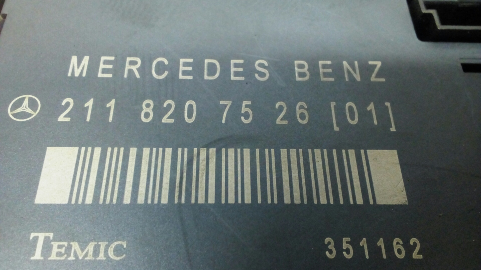 MERCEDES-BENZ E-Class W211/S211 (2002-2009) Kiti valdymo blokai 2118207526 24797508