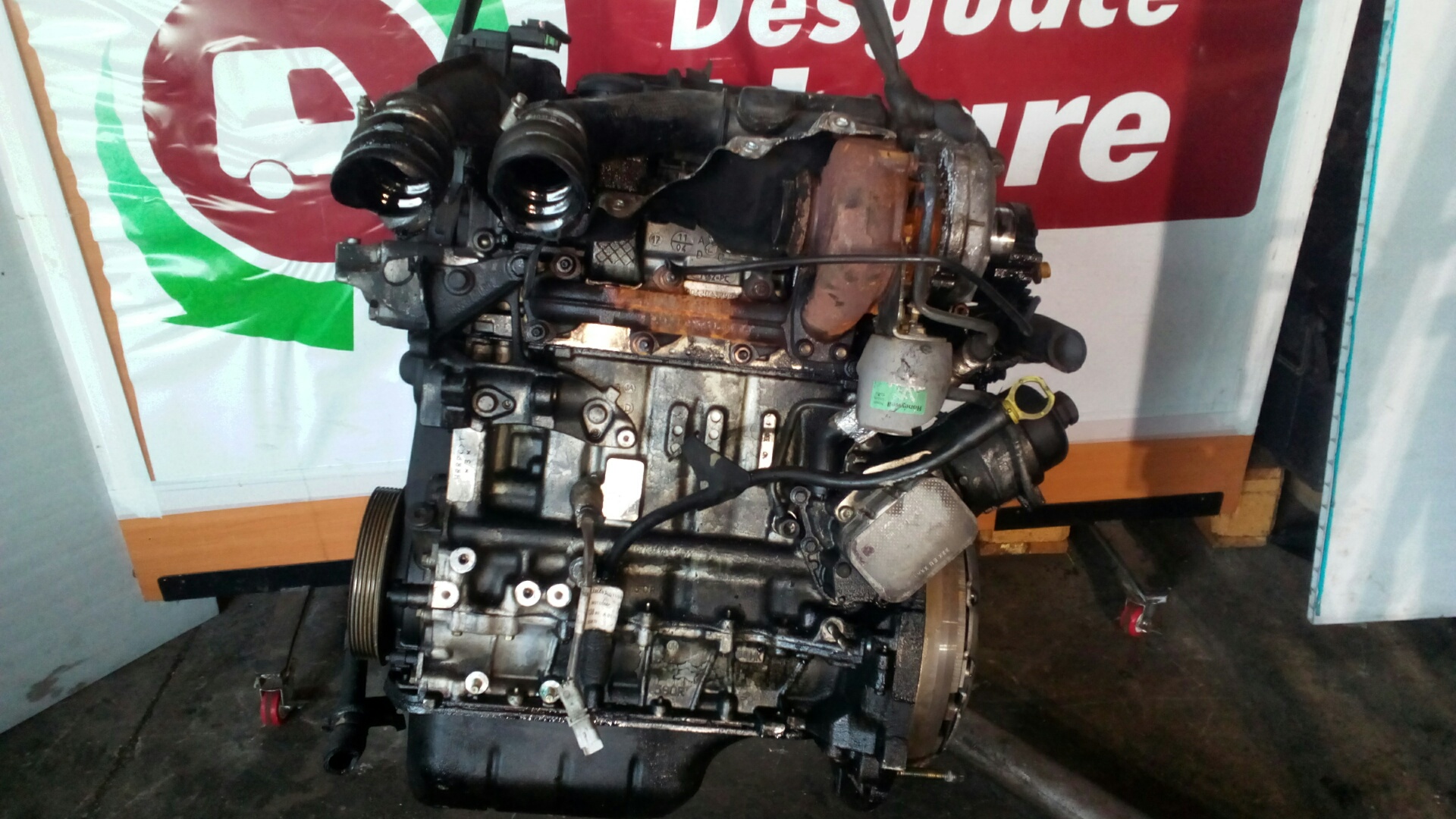 PEUGEOT 307 1 generation (2001-2008) Motor 9HY 24798041