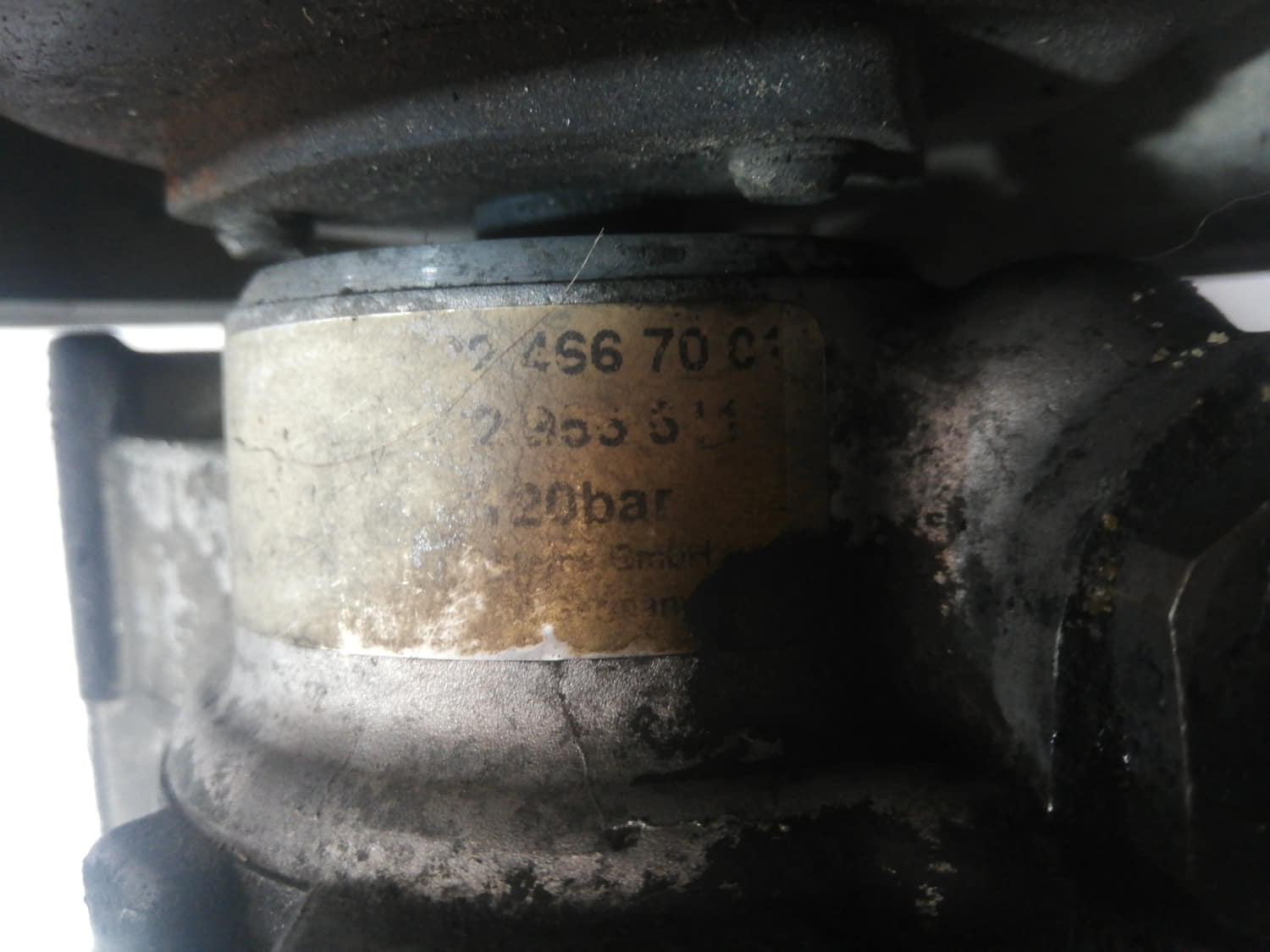 MERCEDES-BENZ Vito W638 (1996-2003) Power Steering Pump A002466706 24801423